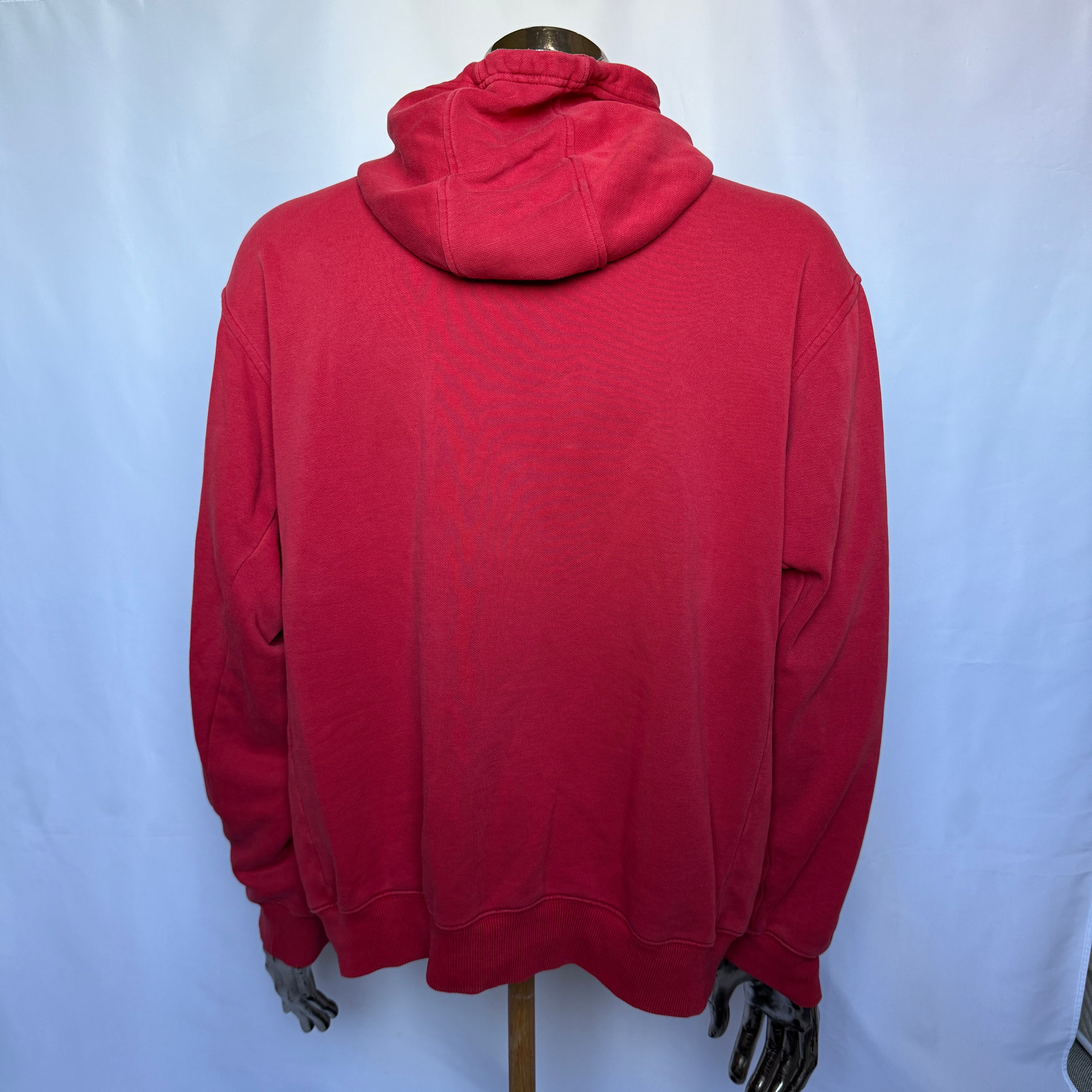 Adidas Hoodie – Red Logo Hoodie – 2006 Vintage - Größe XL