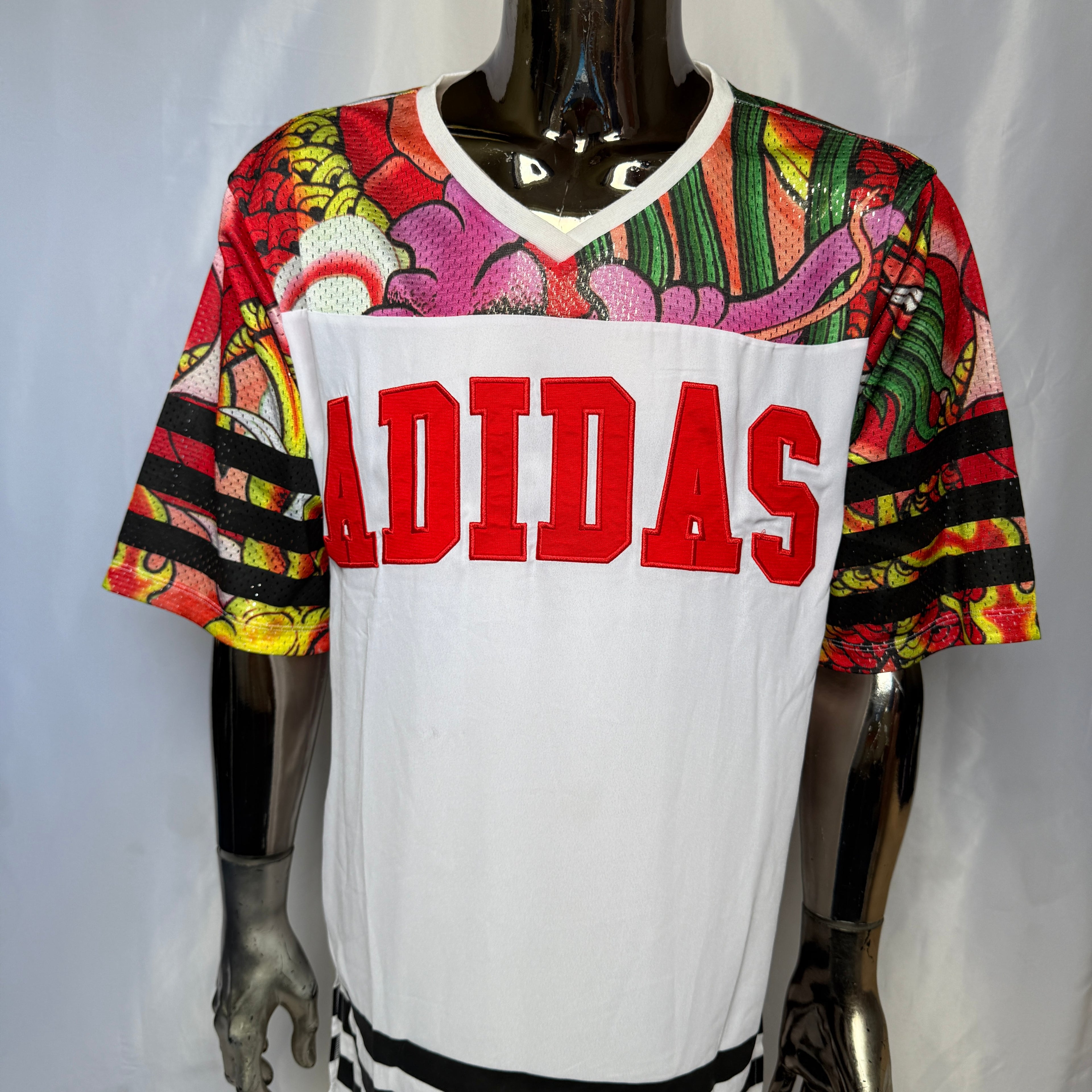 Adidas Originals x Rita Ora Jersey – „Dragon Print“ (Limited Edition) - Größe M/L