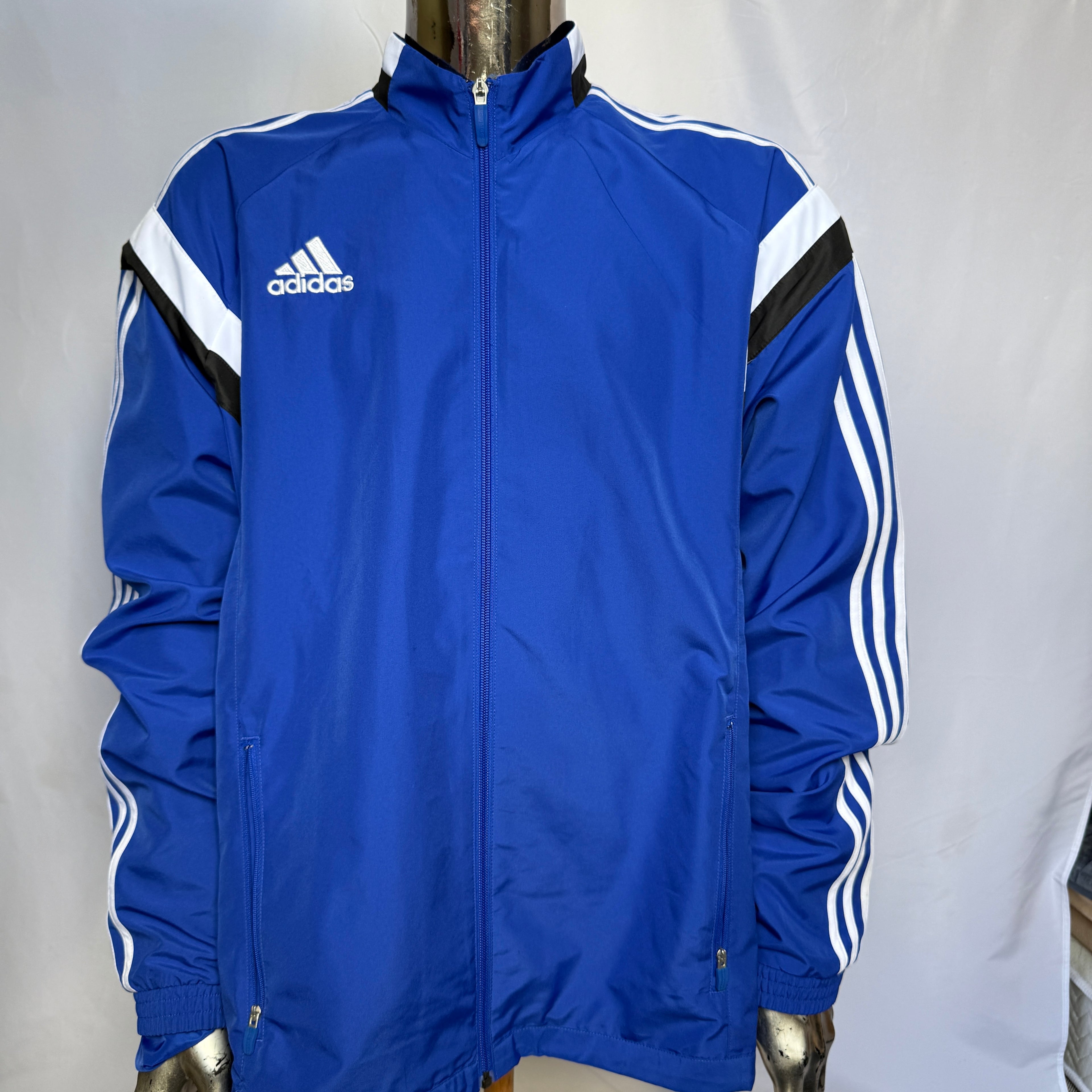 adidas Retro Track Jacket / Trainingsjacke – Gr. XL