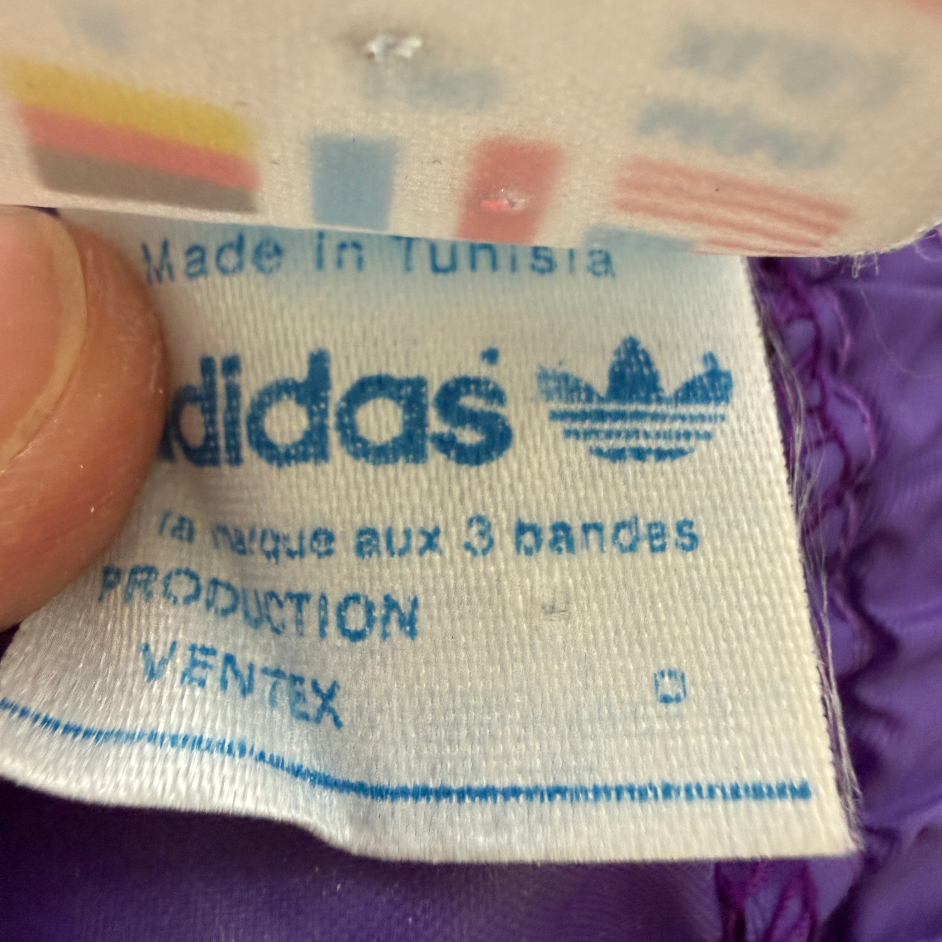 adidas 80er Vintage Track Pants / Hose – Ventex Production (Rarität) – L