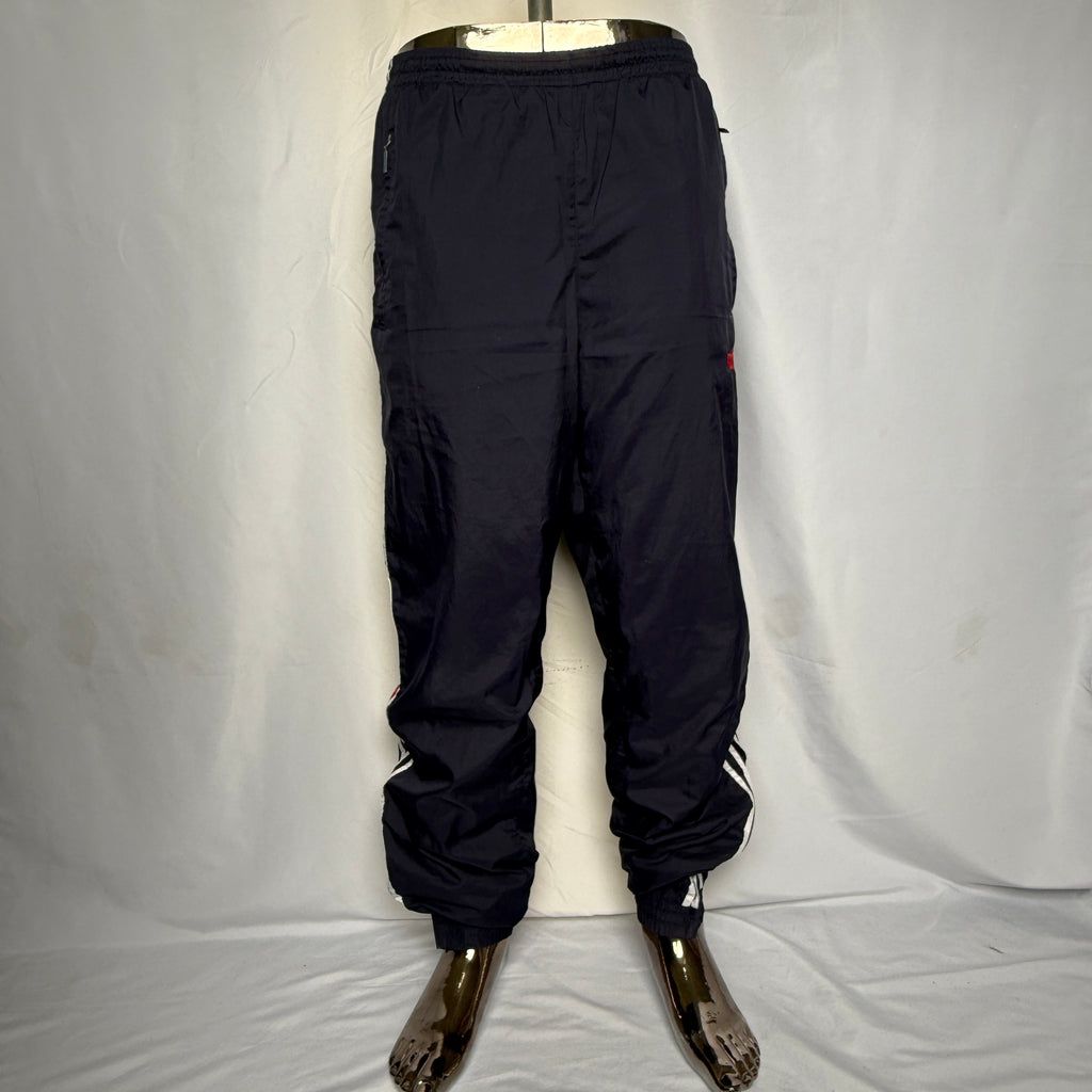 adidas 90er Vintage Trackpants / Jogginghose – Zip Leg – Y2K – Gr. M
