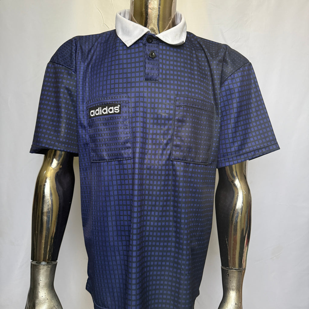 adidas 80er 90er Vintage Polo Shirt / Polohemd – Gr. L