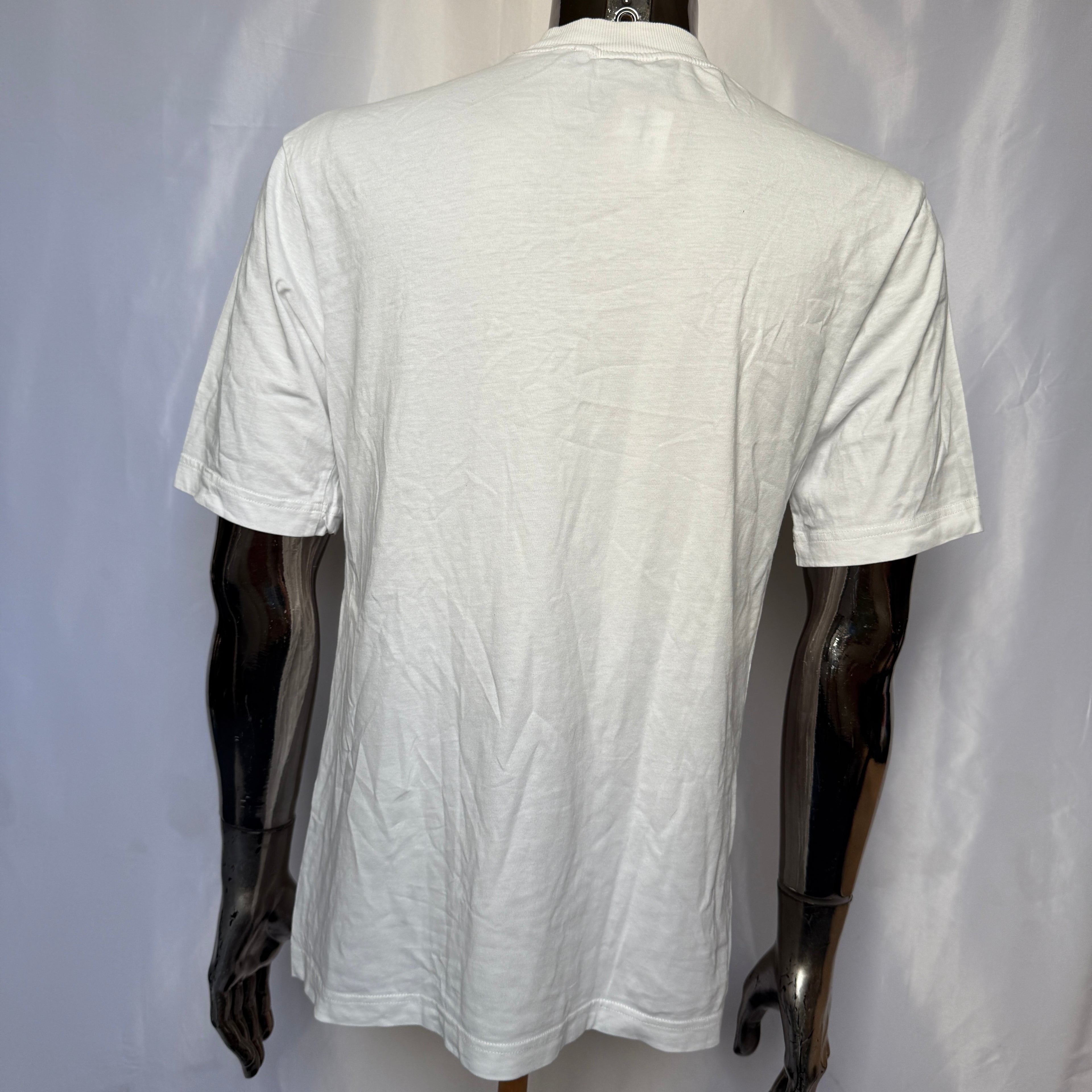 Adidas Y-3 T-Shirt – White / Leopard Graphic (Yohji Yamamoto) limited - Größe XS (eher S)