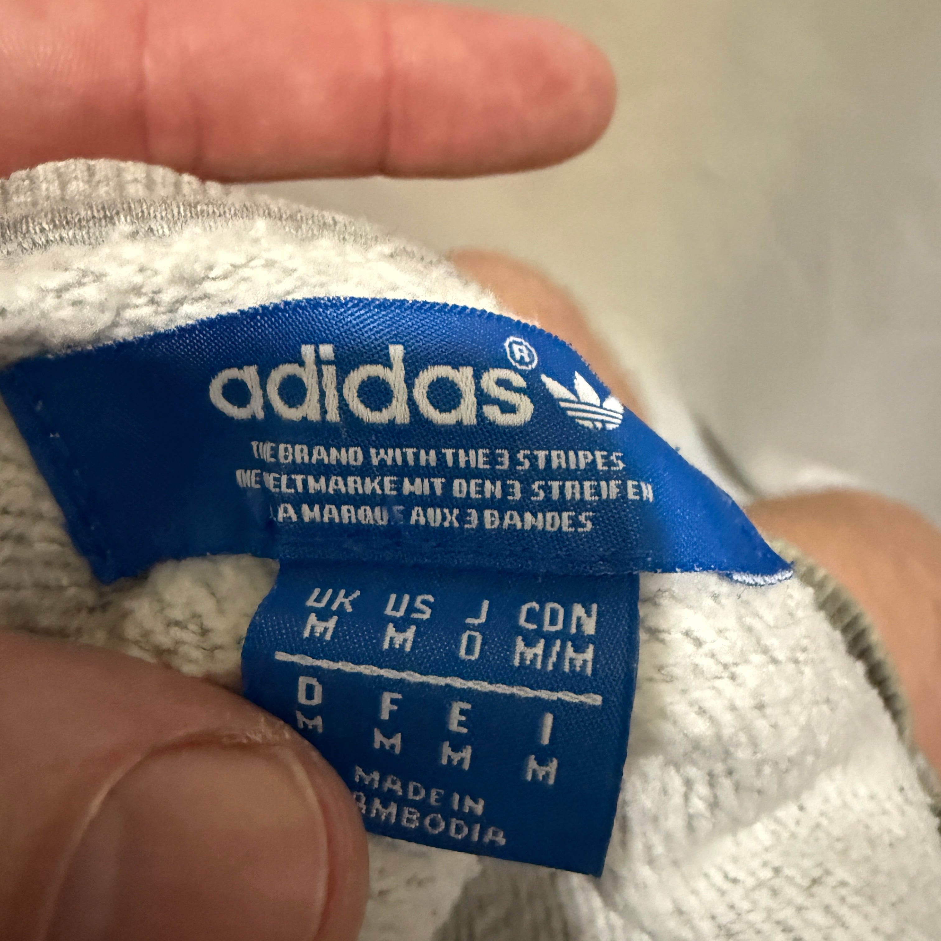 Adidas Originals Graphic Sweatshirt – Größe M – Retro