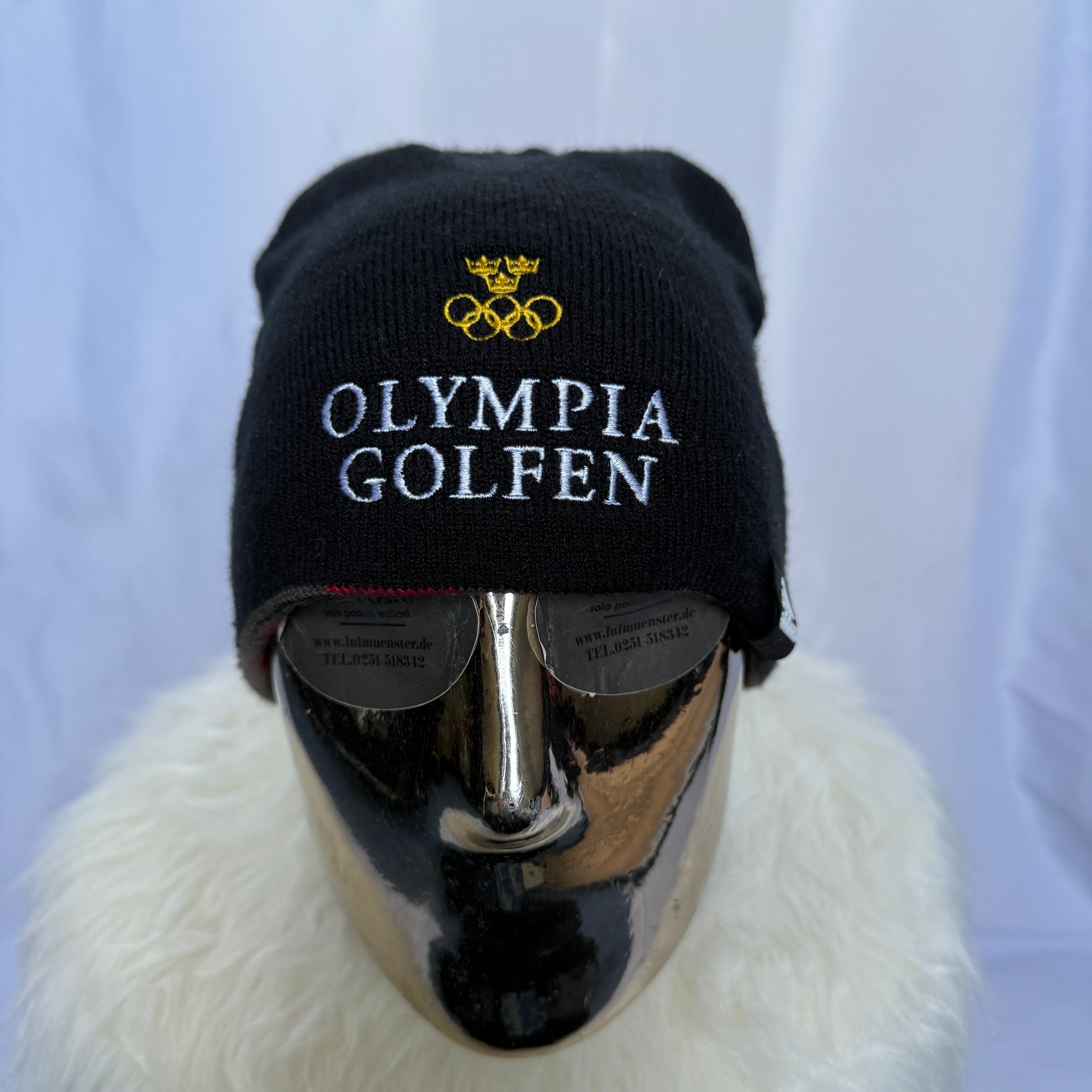Adidas Olympia Golfen Wendemütze – Retro (Wintermütze)