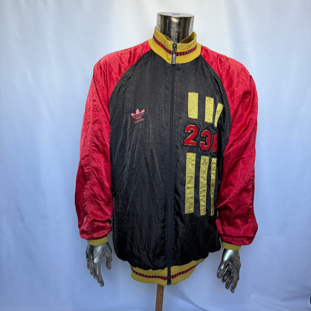 Adidas Originals Jacke – „236“ Graphic – 1980er Jahre Vintage / Rarität- Größe L