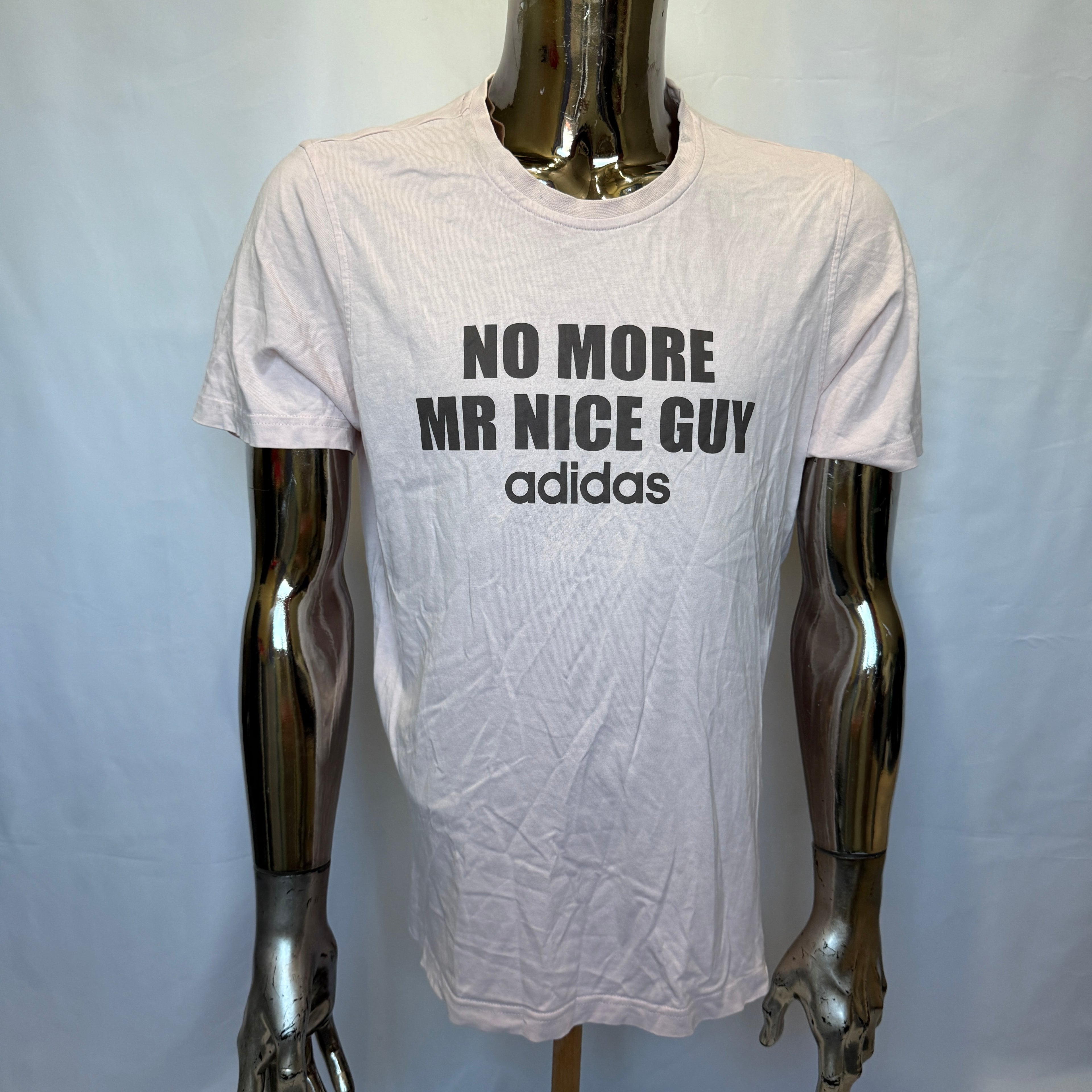 Adidas Originals T-Shirt / Shirt – “No More Mr. Nice Guy” – SAMPLE / Prototyp - Größe M