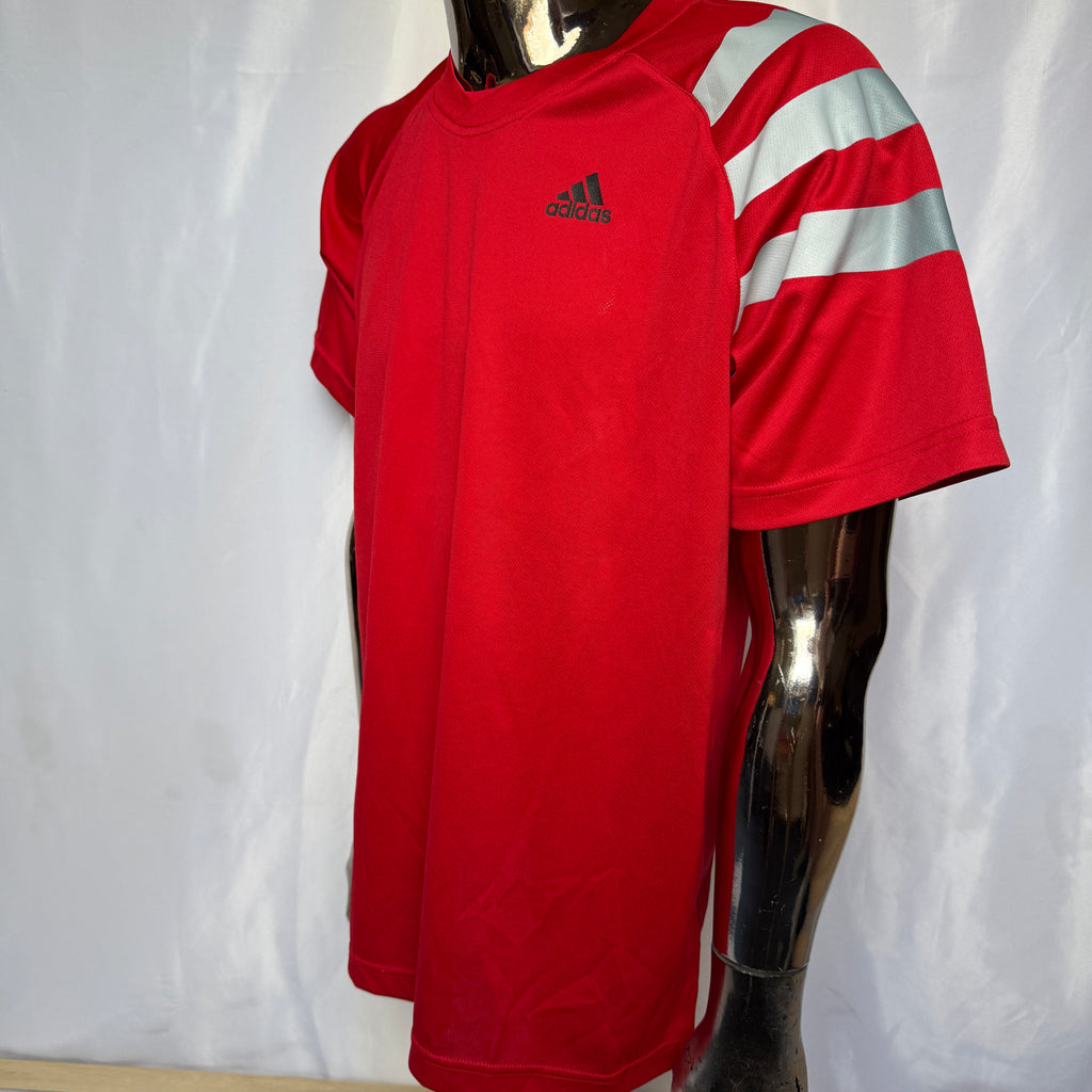 Adidas Training T-Shirt - frühe 00er Jahre Vintage- Größe L
