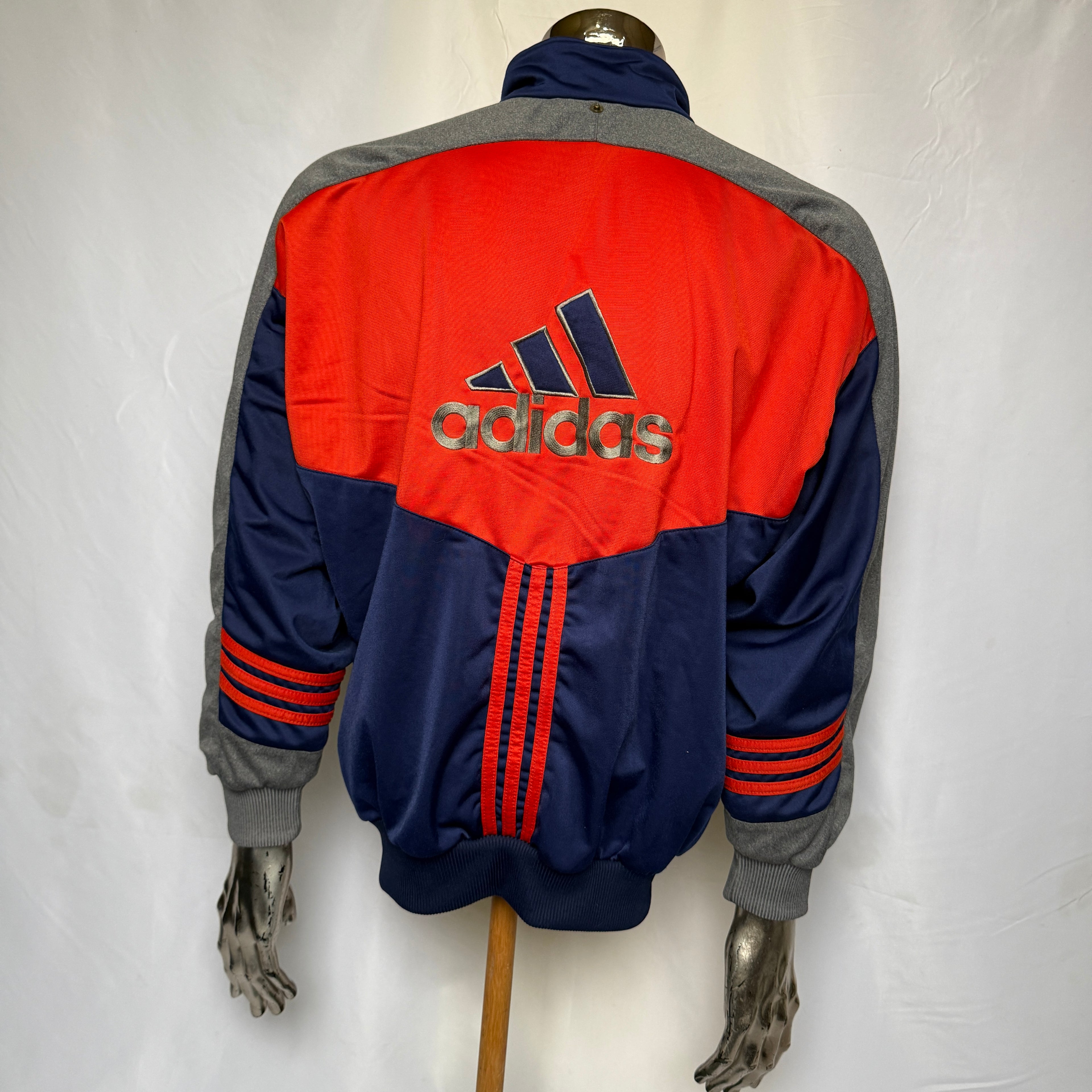 adidas 90er Vintage Jacke Windbreaker – Gr. M