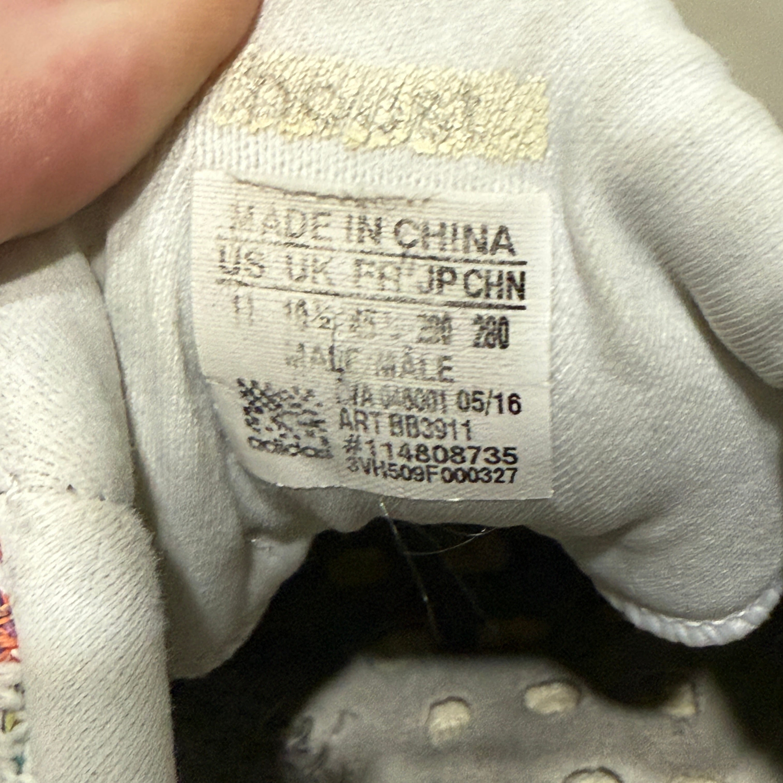 Adidas Ultra Boost 1.0 “Multicolor Heel” Sneaker - Größe 46