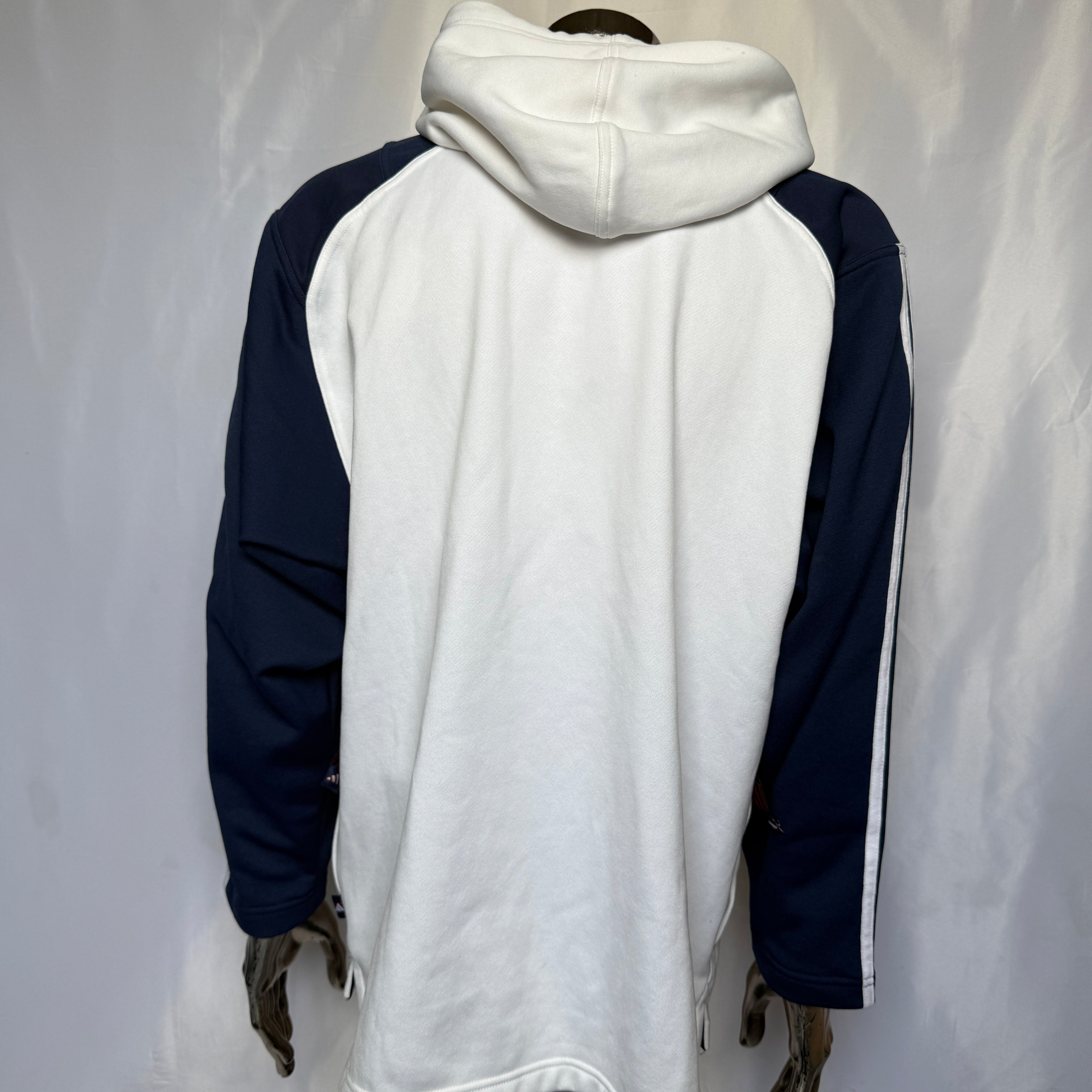 Adidas Zip Hoodie (Pullover / Jacke) - frühe 00er Jahre Vintage - Größe S (eher M)