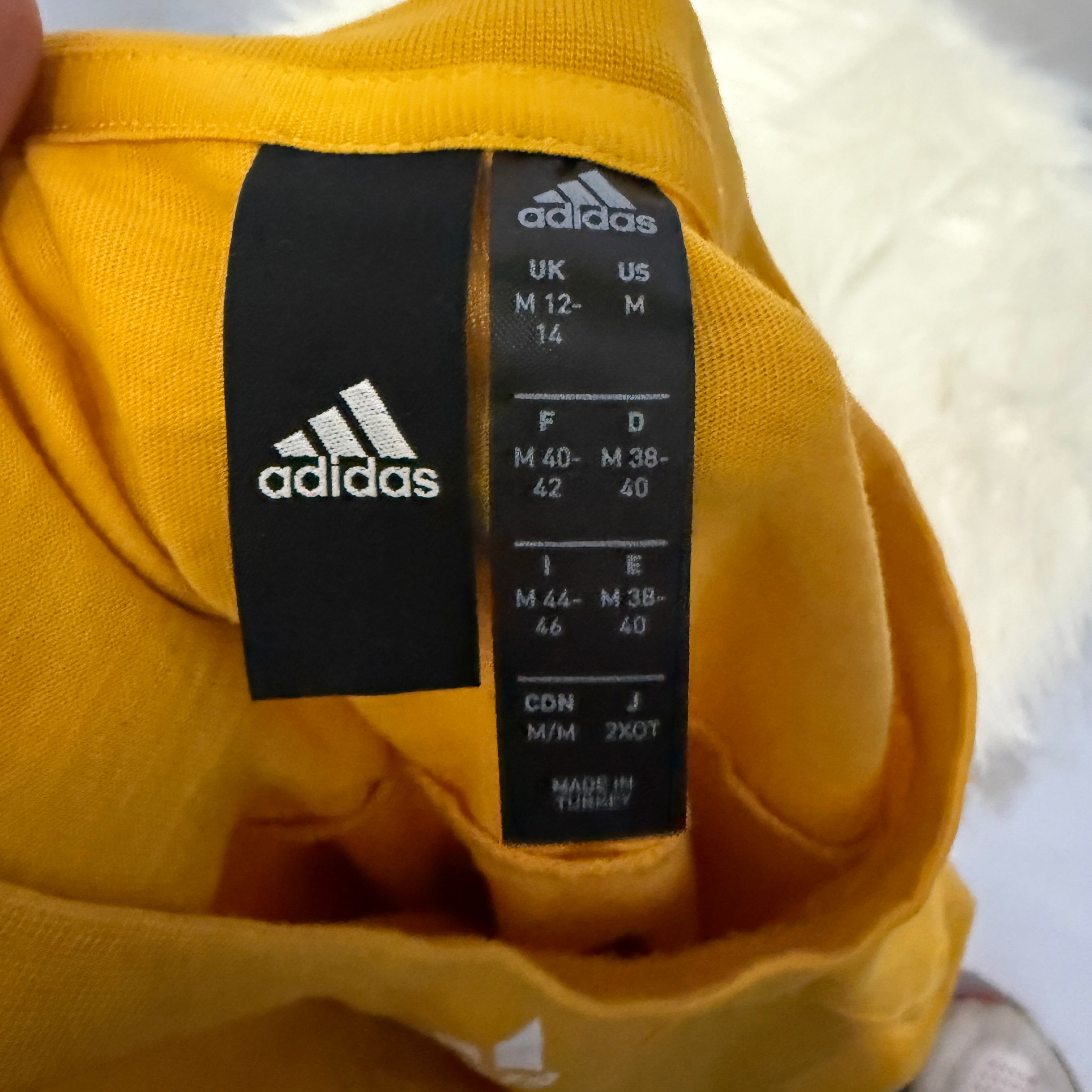 adidas 3/4 Sleeve 3-Stripes Shirt /T-Shirt – Gr. M