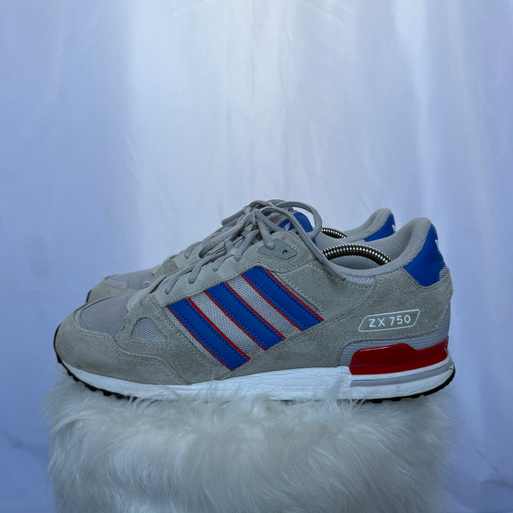 Adidas ZX 750 – blau/grau Retro Running Classic - Größe 46
