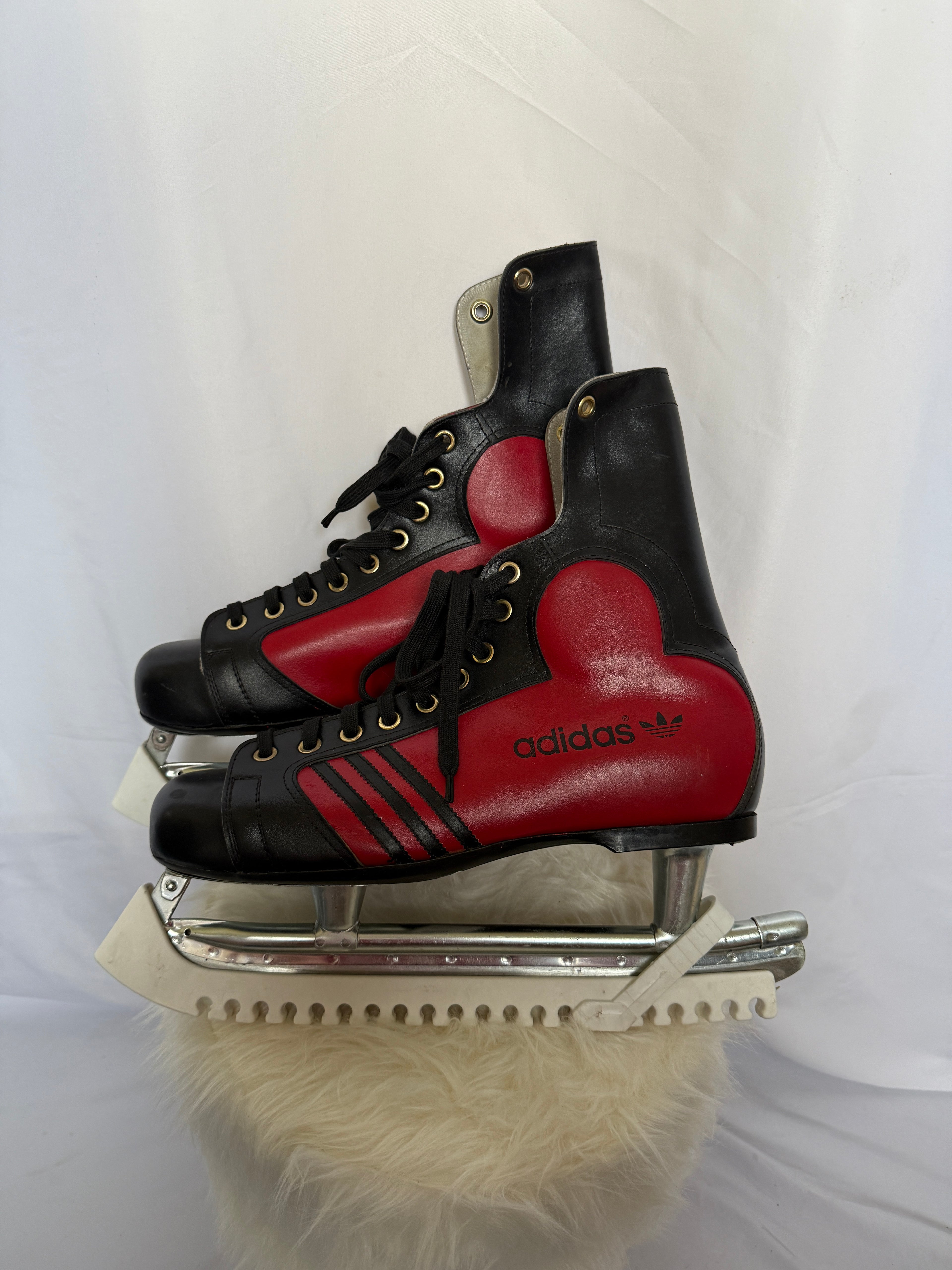 Adidas Schlittschuhe – 70er bis 80er Jahre Vintage - selten / Rarität - Größe 46 1/2