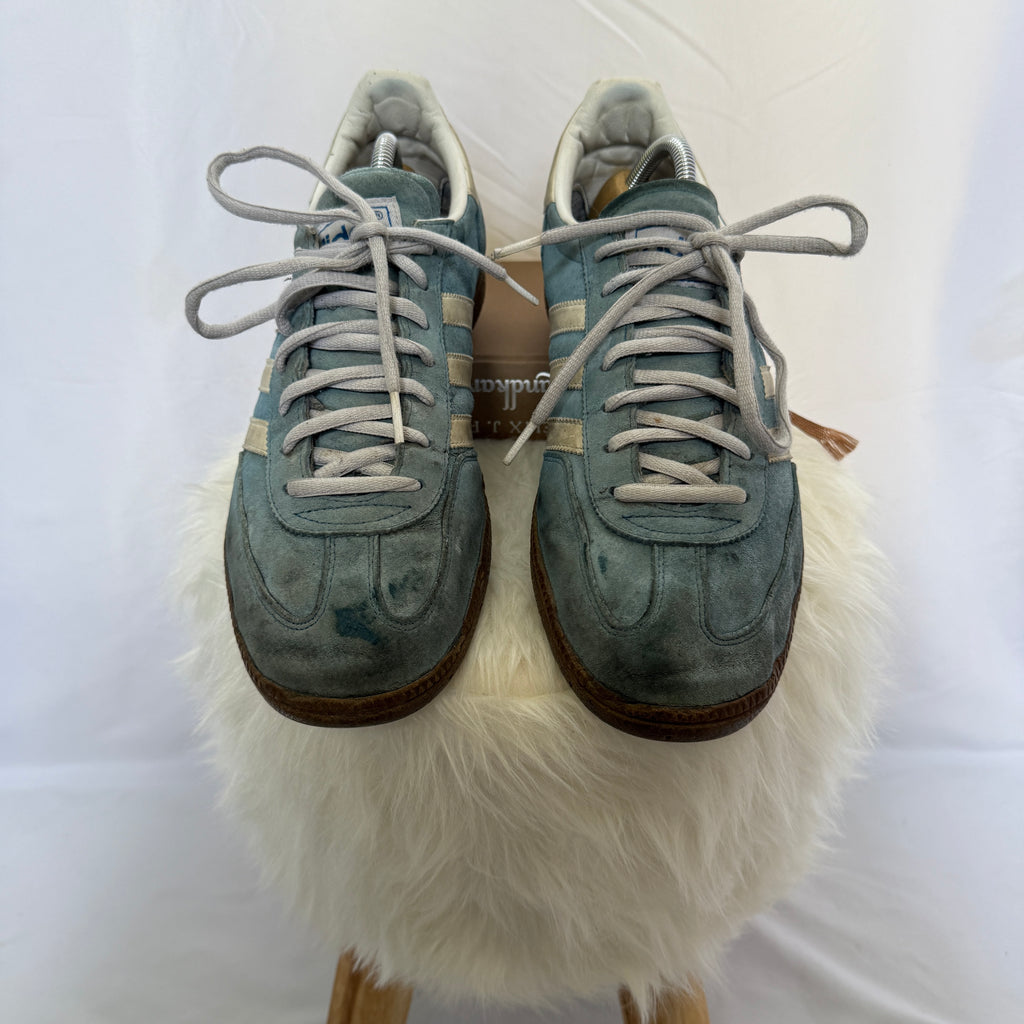 adidas Spezial Sneaker / Schuhe – Hellblau / Weiß – Größe 45 1/3
