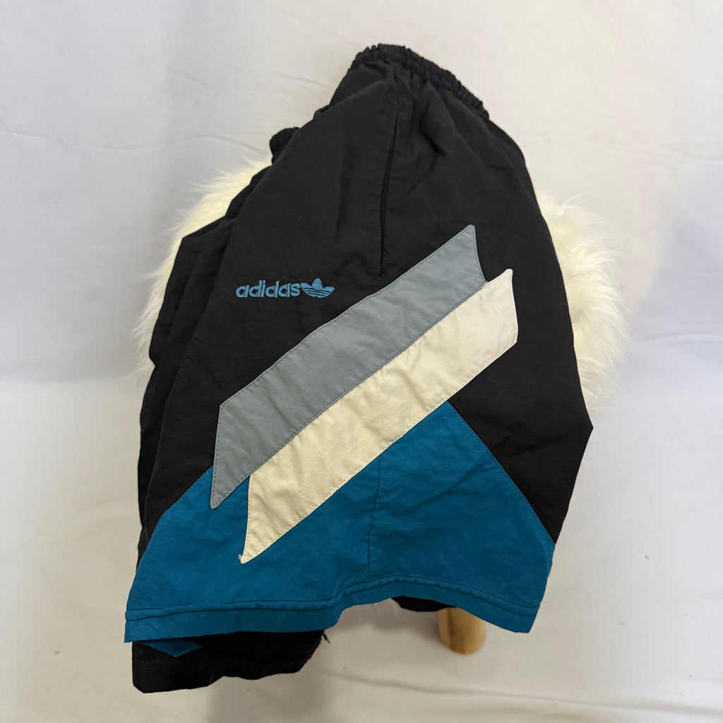 adidas 90er Vintage Nylon Shorts / kurze Hose – Gr. XL