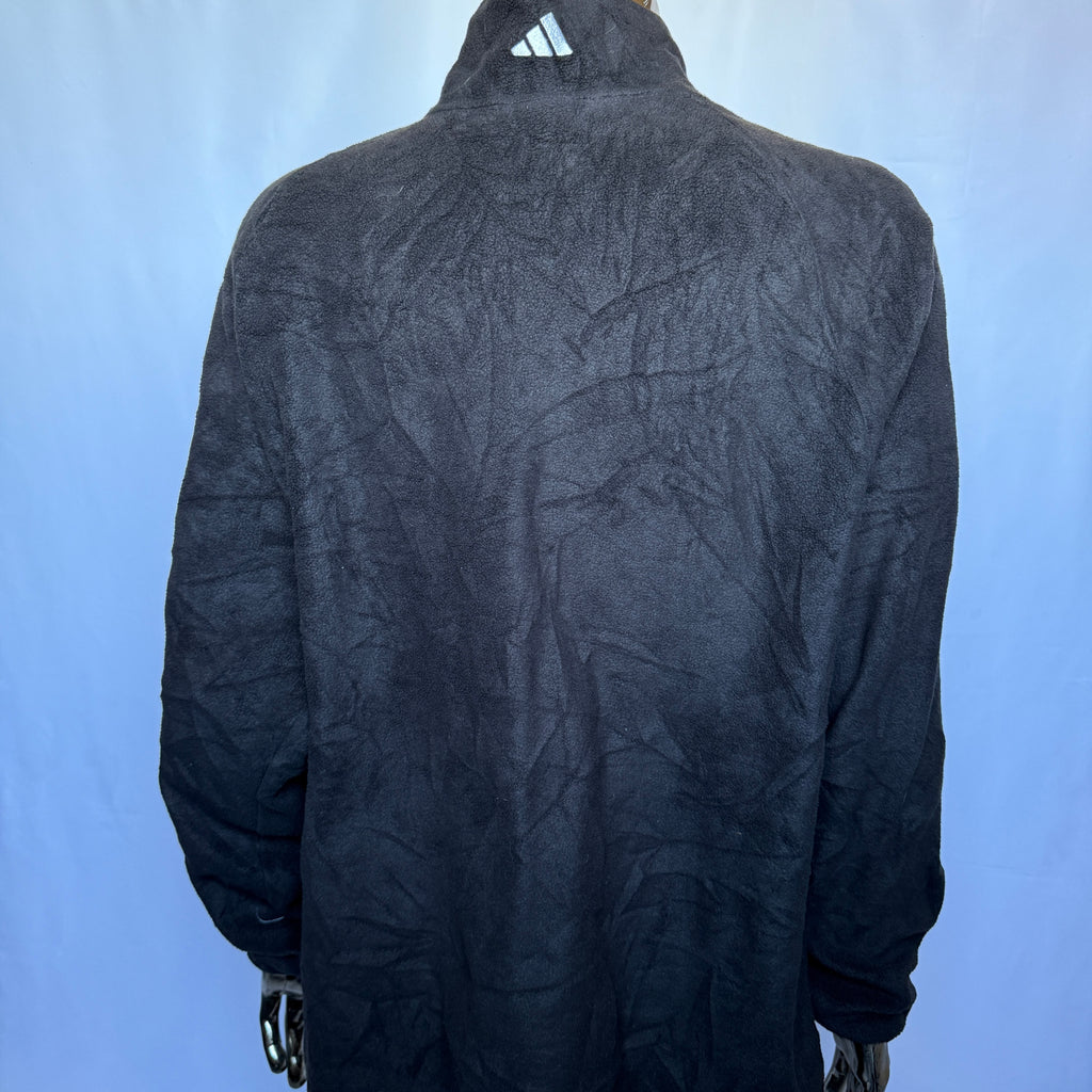 Adidas Half-Zip Fleece Hoodie (Neenah Soccer) – 2000 Vintage - Größe XL