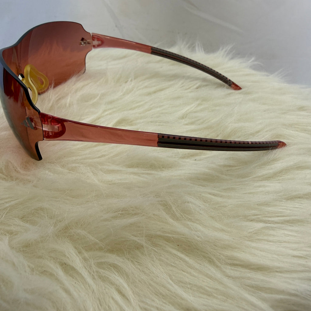 adidas Sonnenbrille – Shield / Rimless – Sport – Vintage Y2K