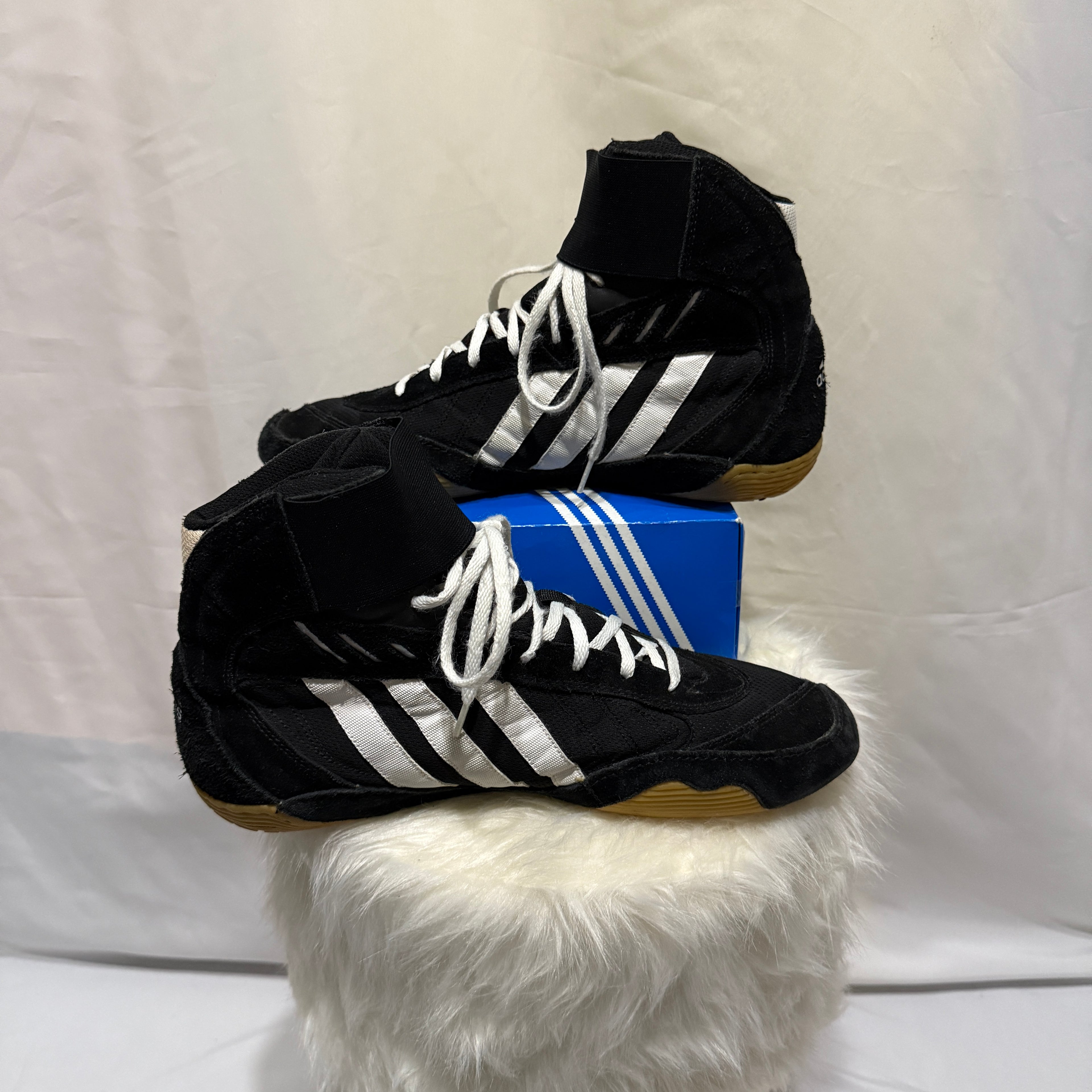Adidas Combat Speed 2 Ringer Schuhe - frühe 00er Jahre Vintage - Größe 46 2/3
