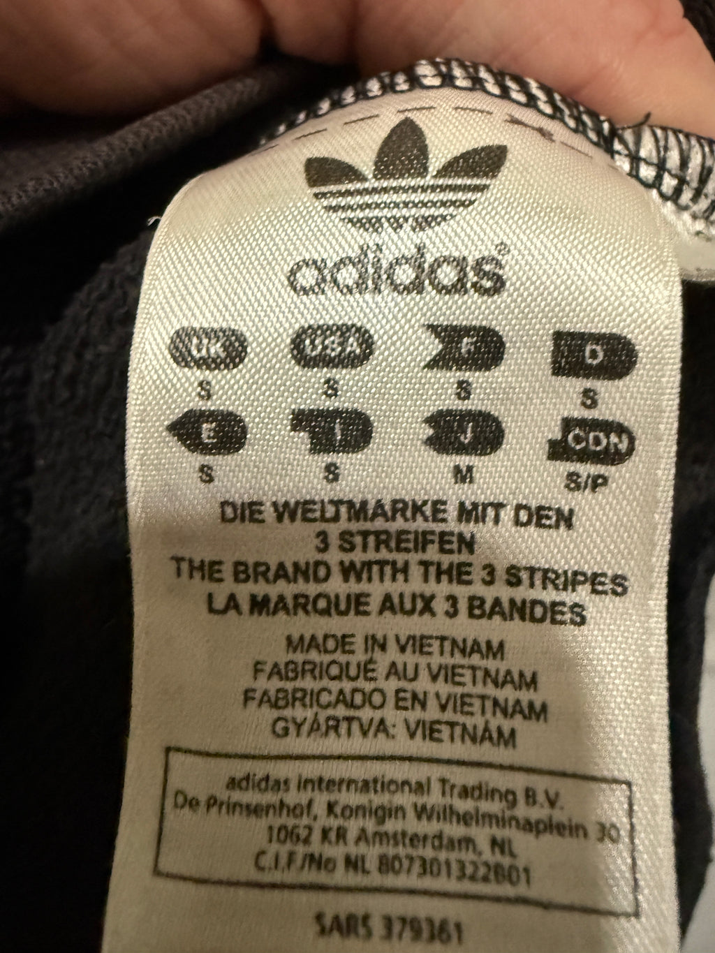 Adidas Originals Hoodie (Pullover / Sweatshirt) 00er Jahre Vintage - Größe S