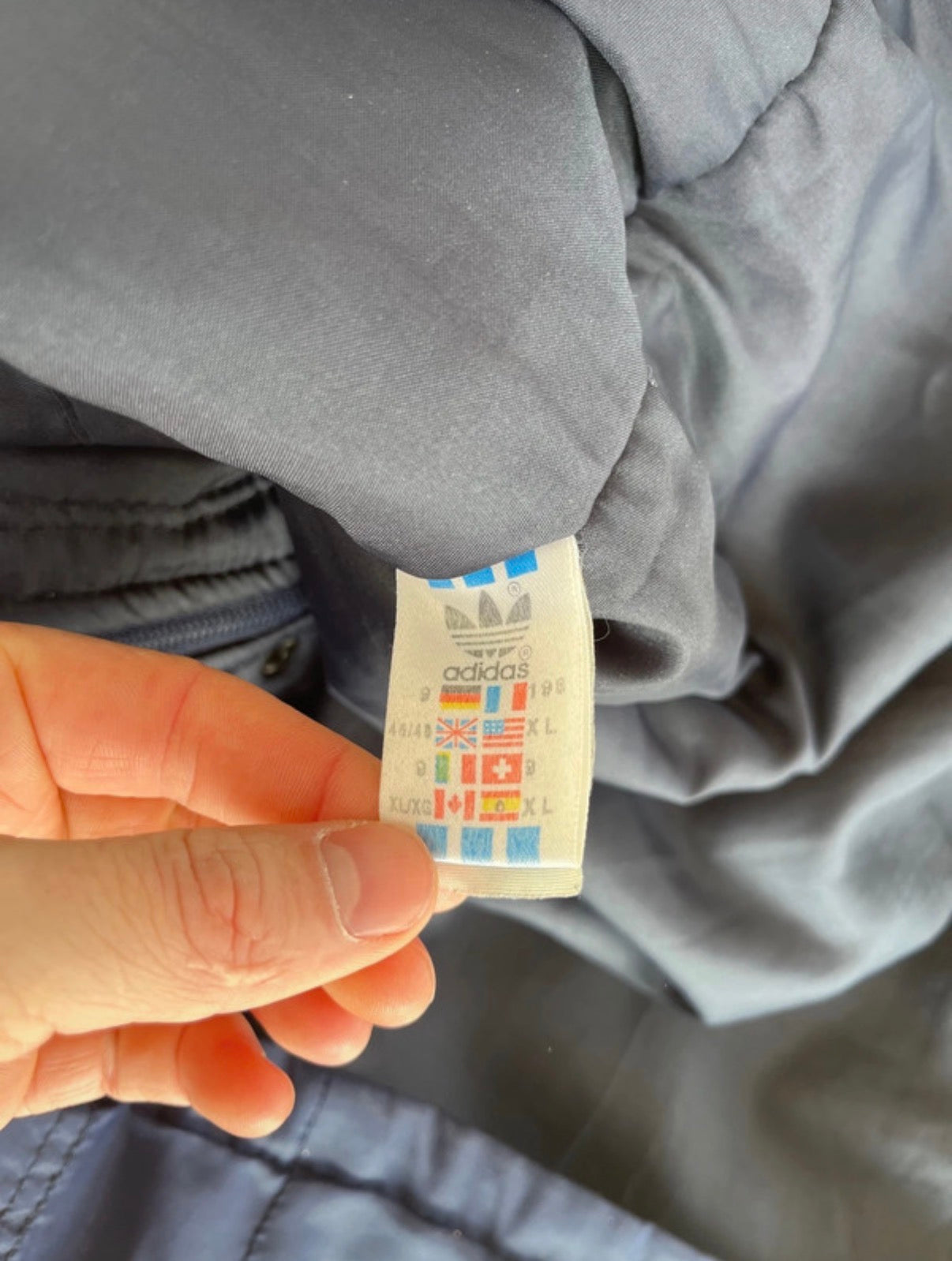 adidas 80er/90er Vintage Jacke – Gr. XL