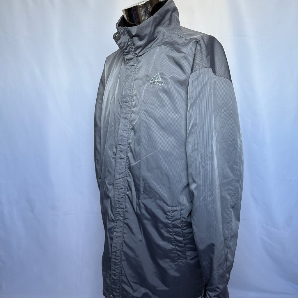 Adidas Jacke (Winterjacke) – frühe 00er Jahre Vintage - Größe M