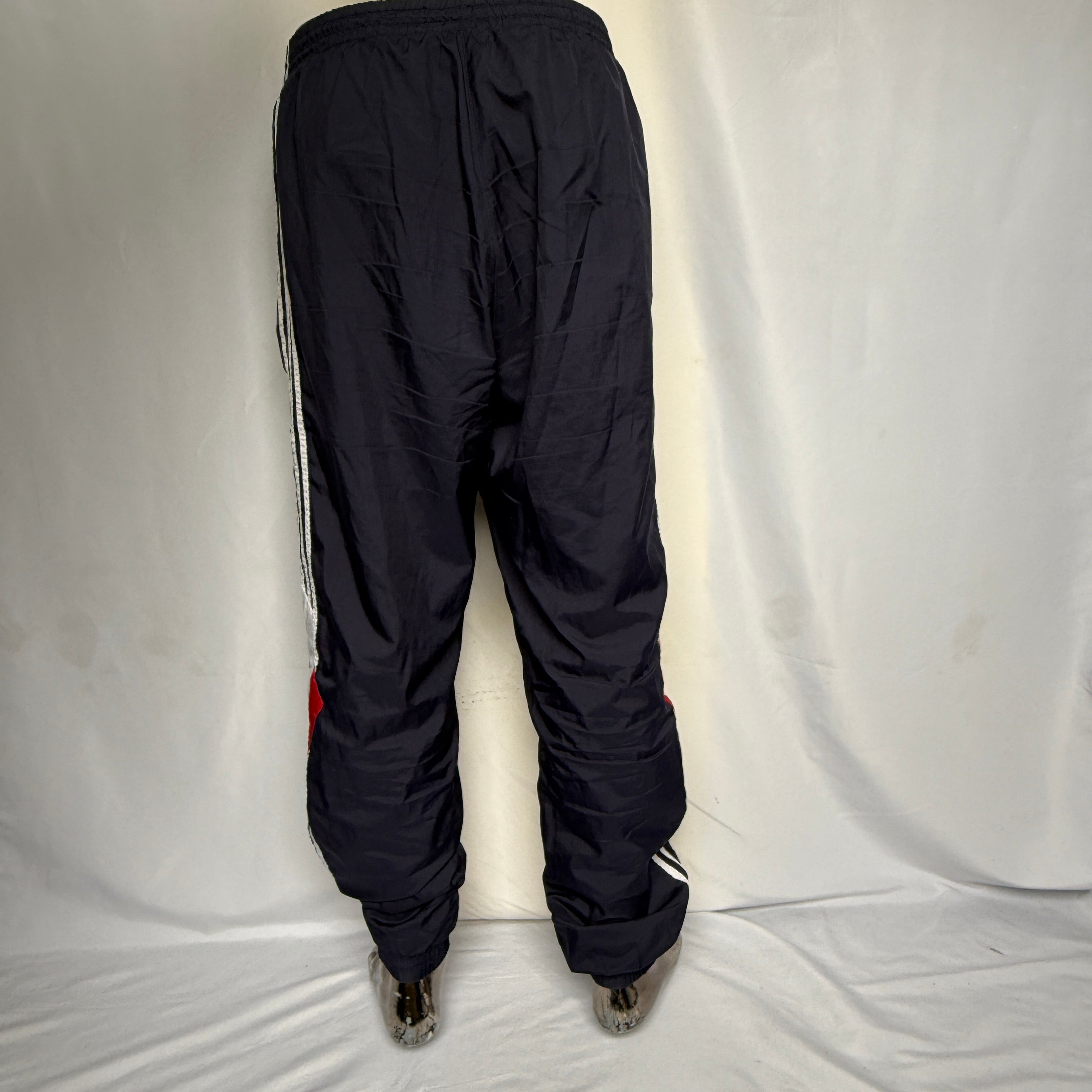 adidas 90er Vintage Trackpants / Jogginghose – Zip Leg – Y2K – Gr. M