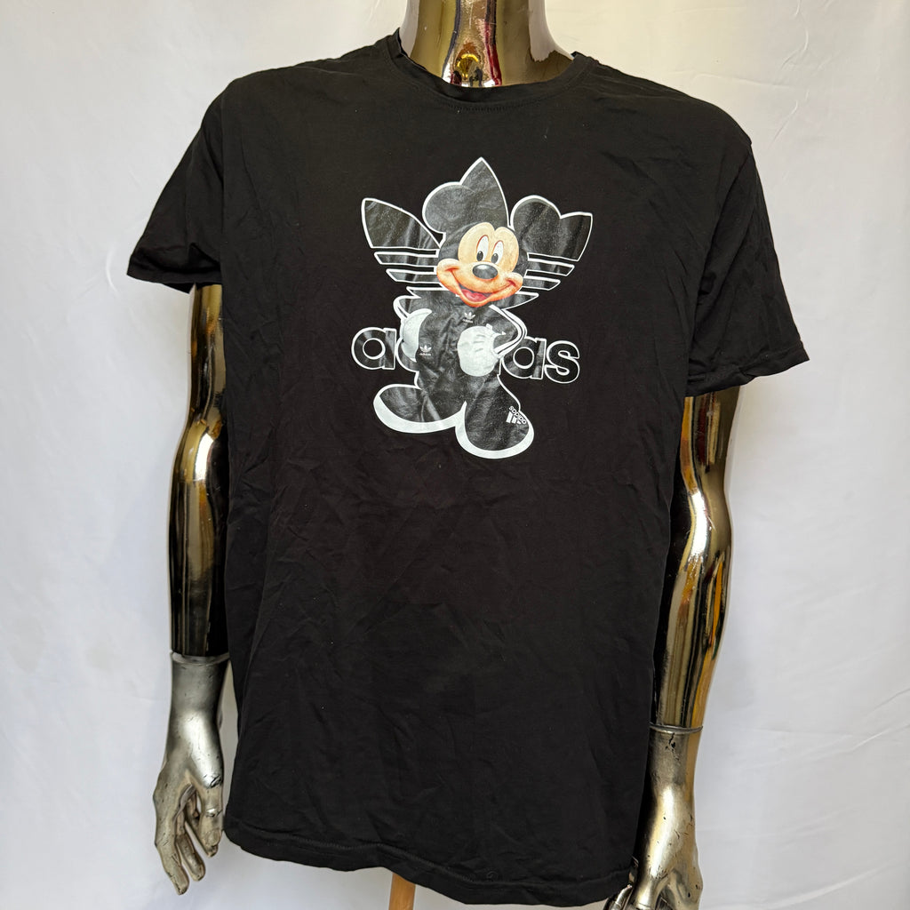 adidas Vintage x Disney Mickey Mouse Shirt – selten – Gr. XXL