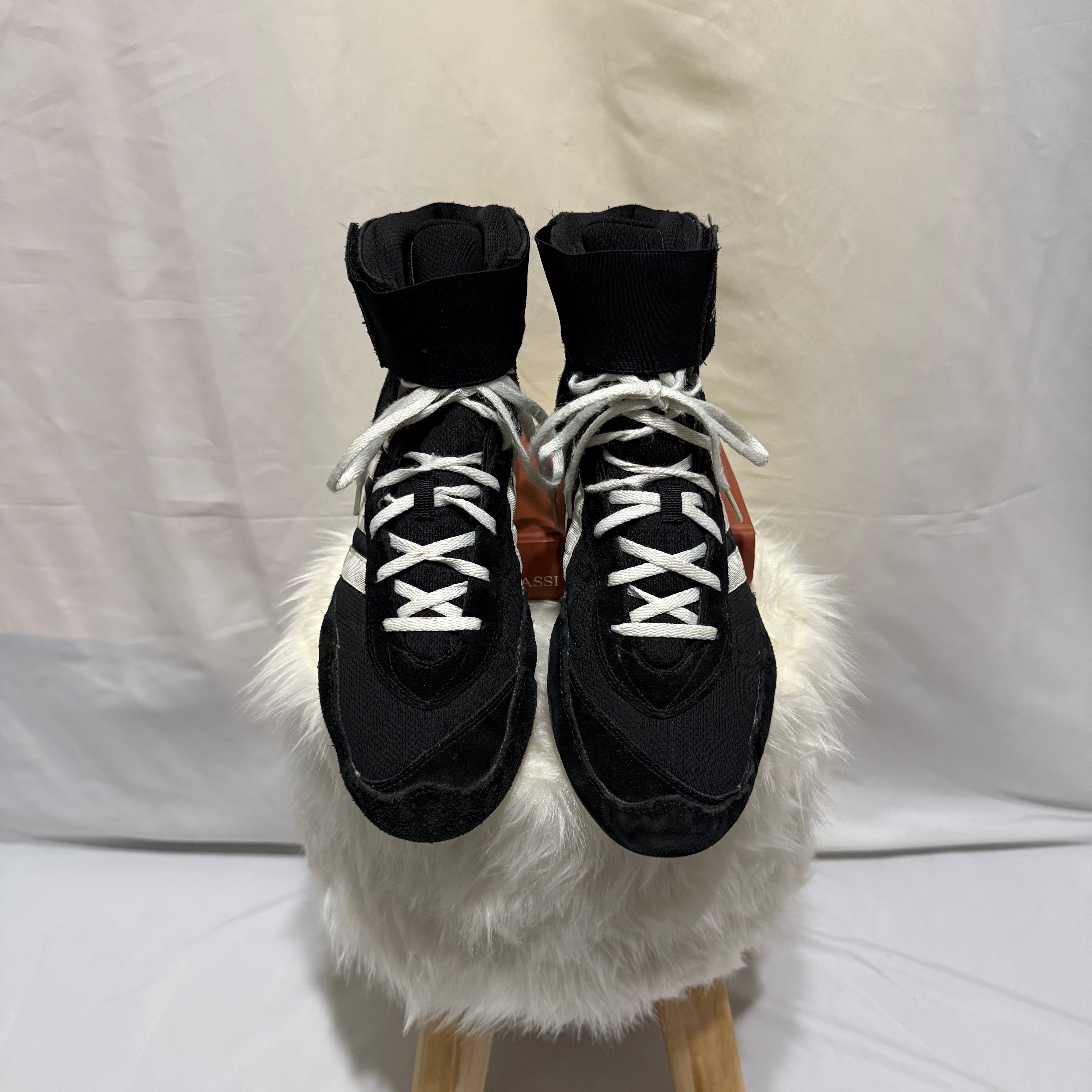 Adidas Combat Speed 2 Ringer Schuhe - frühe 00er Jahre Vintage - Größe 46 2/3