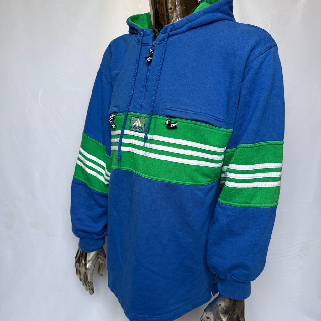 adidas 90er Vintage Hoodie / Pullover – Gr. M (DE 48–50)