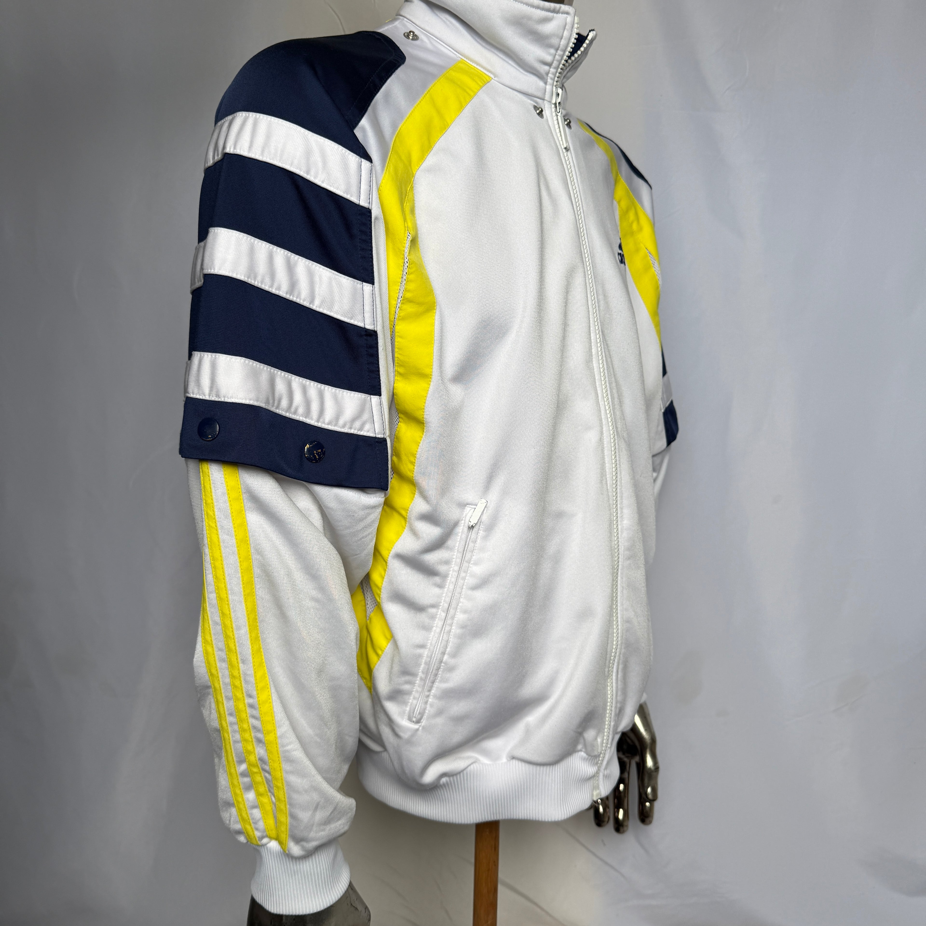 adidas 90er Vintage (Y2K) Track Jacket / Jacke - abnehmbare Ärmel - Größe L