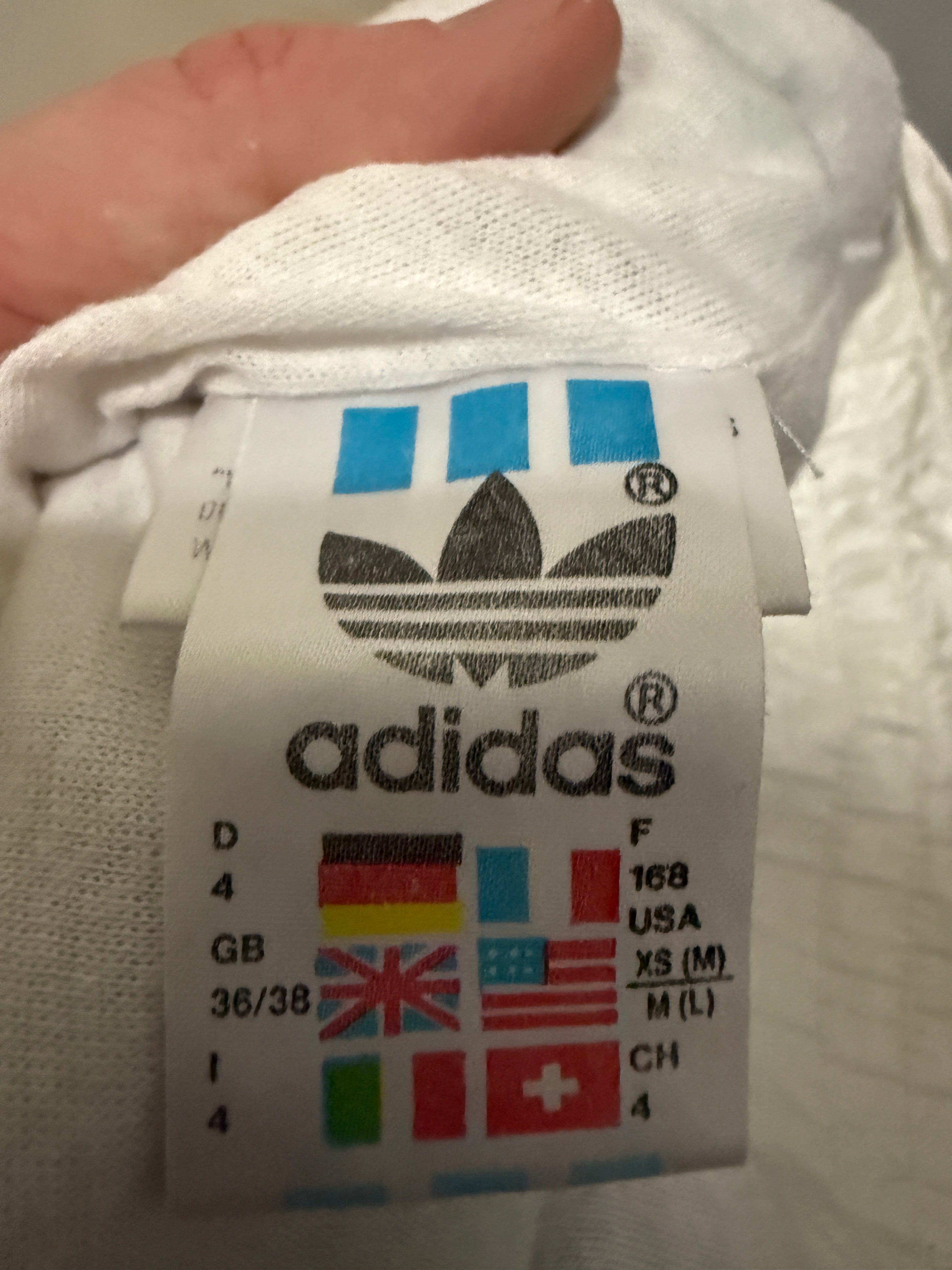 Adidas Originals Windbreaker / Jacke – frühe 90er Jahre Vintage - Größe S