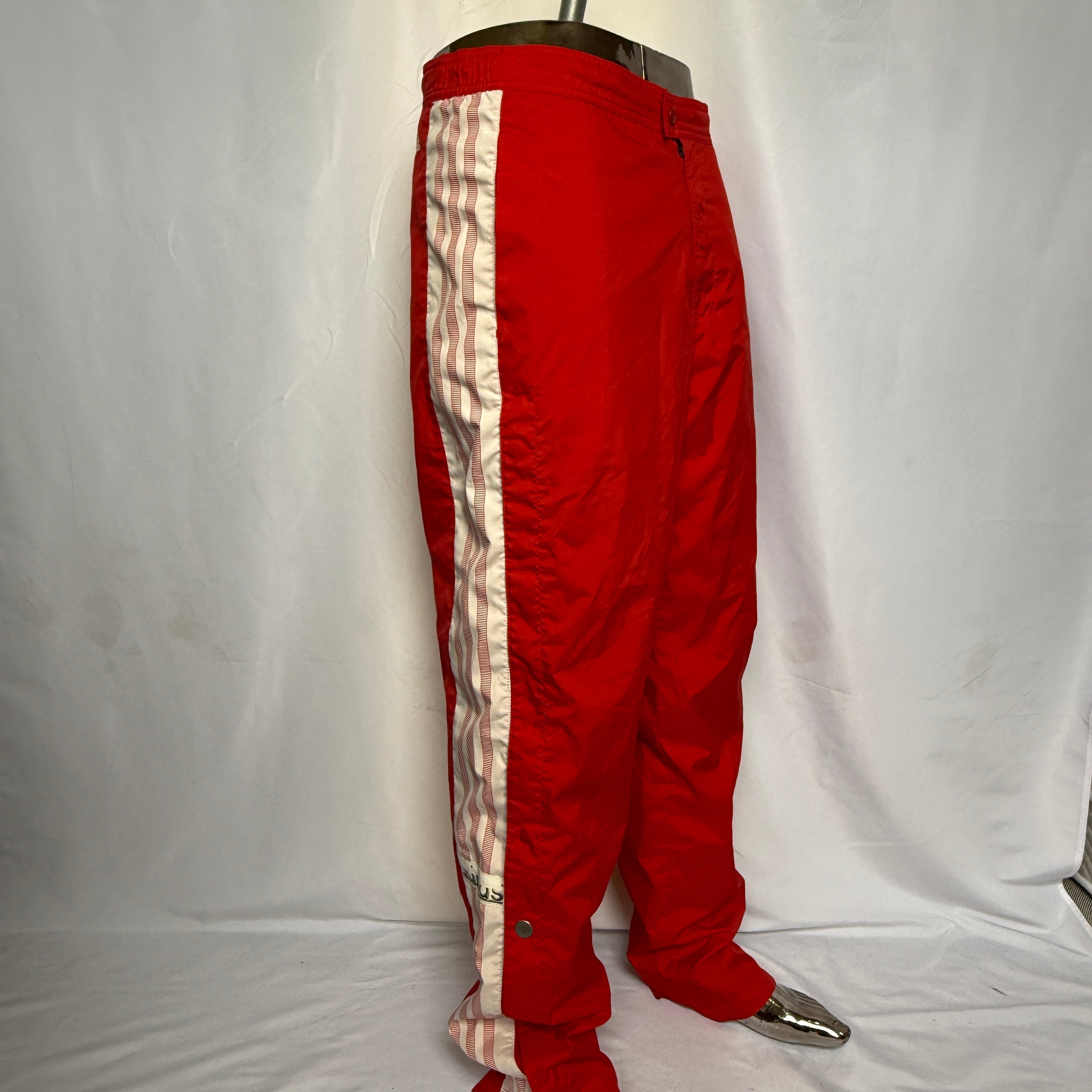 adidas 90er Vintage Snap Trackpants / Jogginghose - Y2K – Gr. M