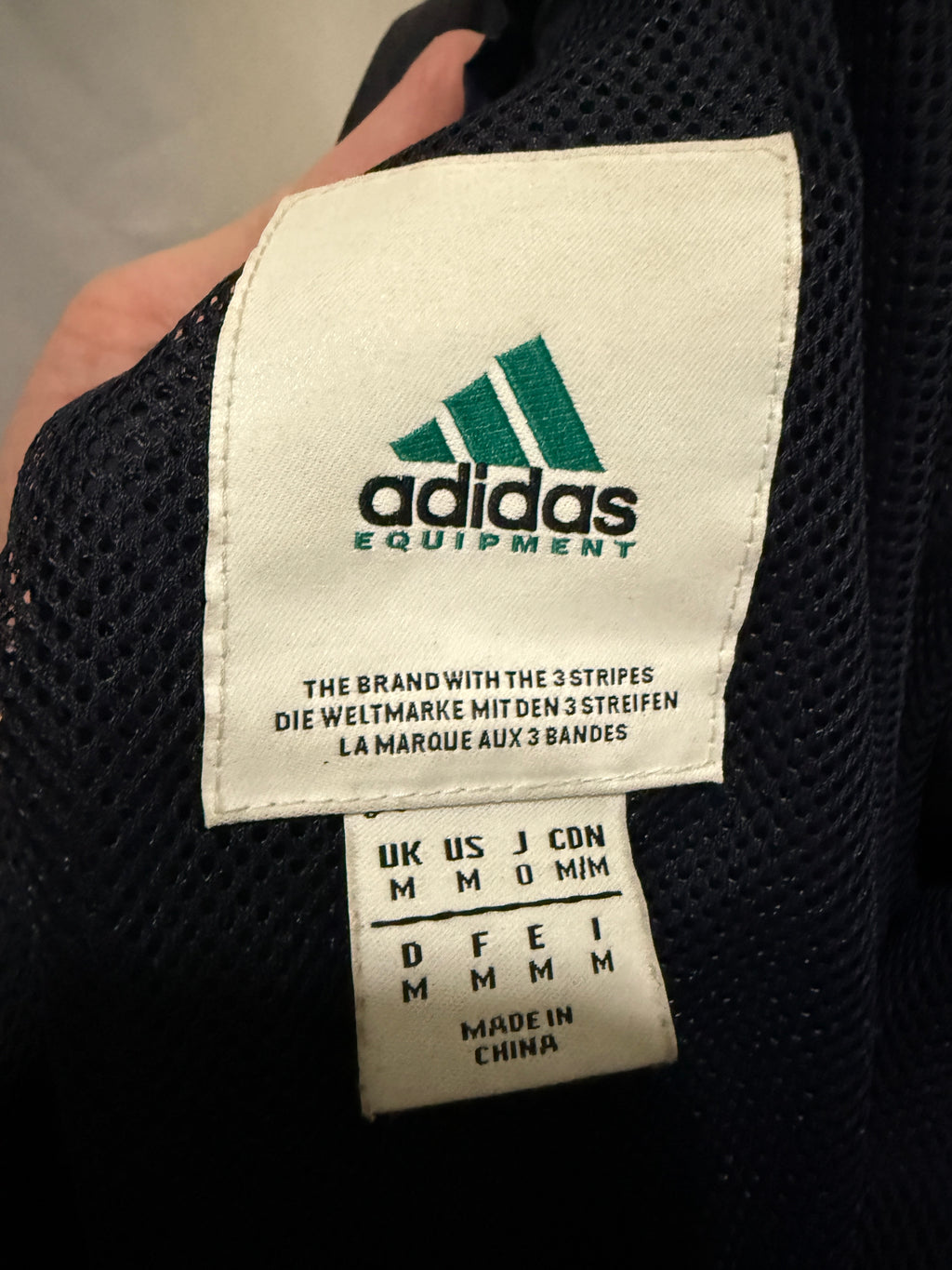 Adidas Equipment Windbreaker / Jacke – selten - Größe M