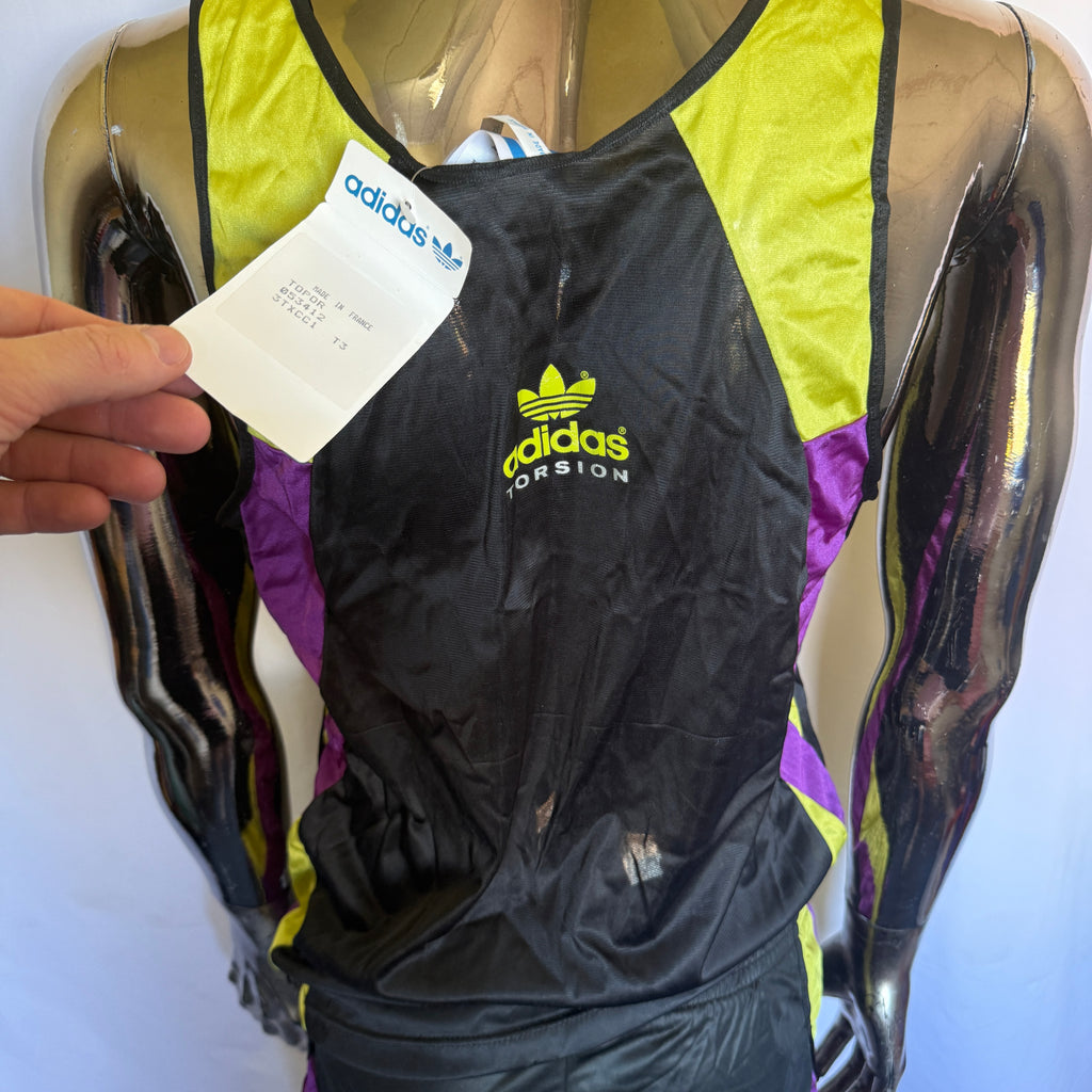 adidas 90er Vintage Torsion Running Set – Shirt und Short – Neu Deadstock - Rarität – Gr. M