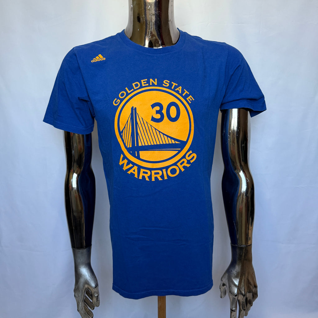 Adidas NBA T-Shirt / Shirt – Golden State Warriors #30 Curry – Größe M