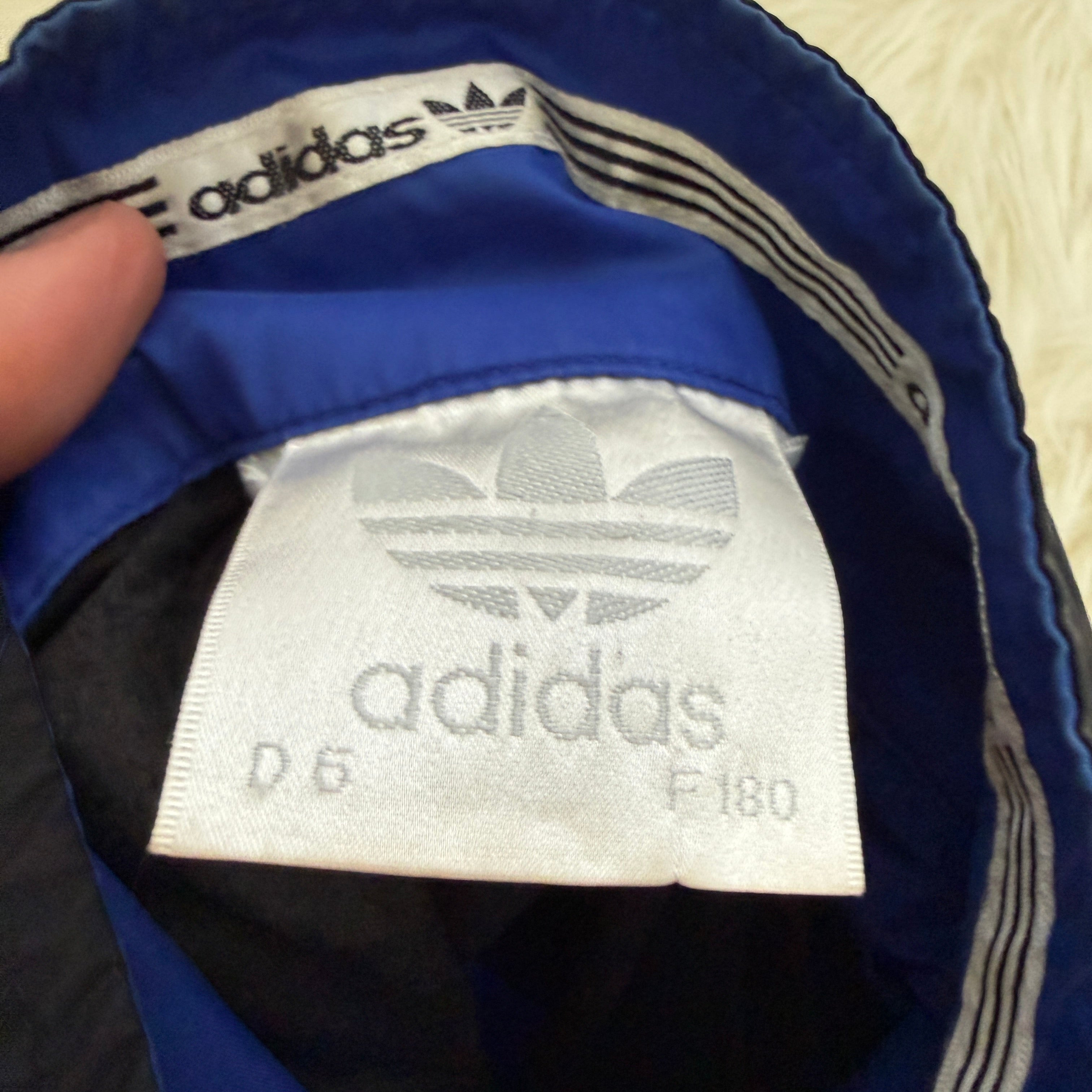 adidas 90er Vintage Windbreaker Jacke – Gr. M