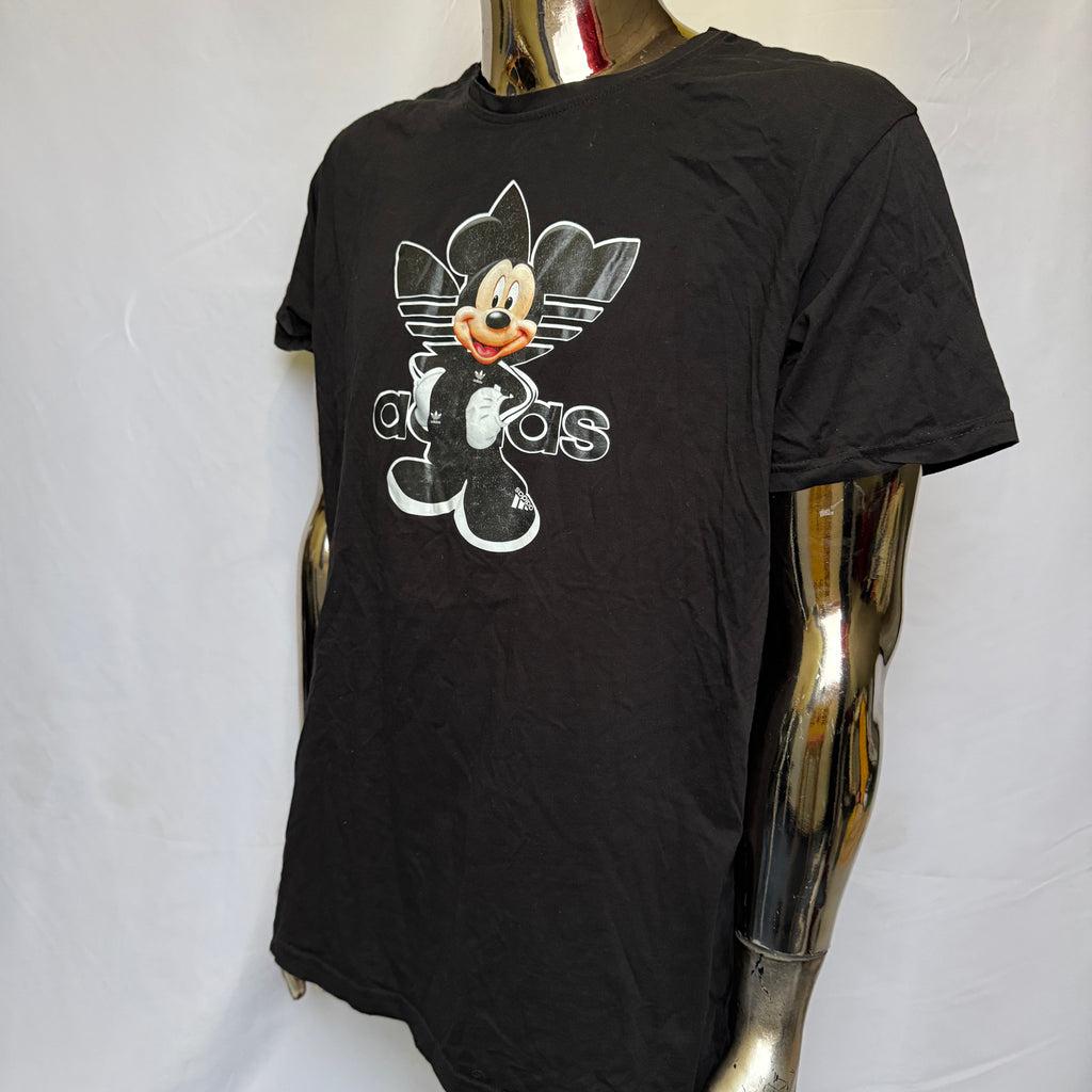 adidas Vintage x Disney Mickey Mouse Shirt – selten – Gr. XXL