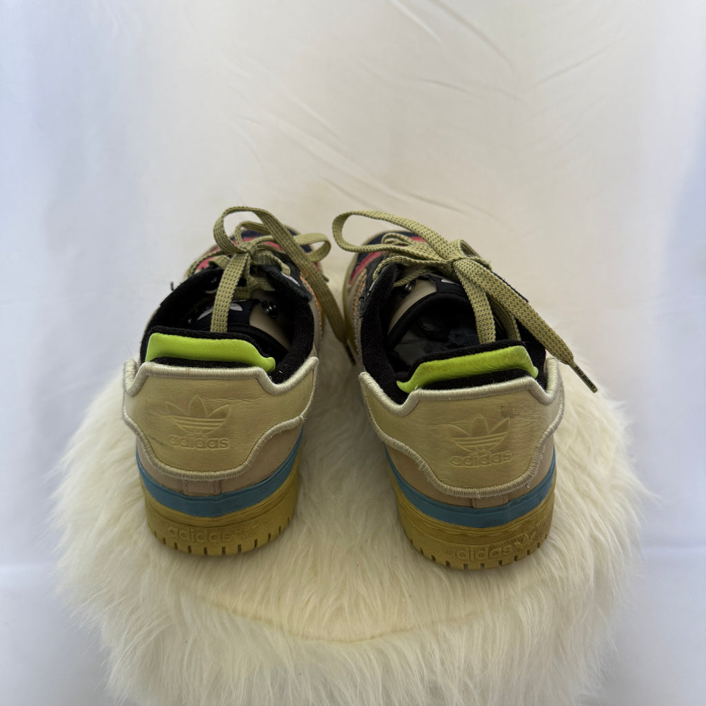 adidas x Bad Bunny Forum PWR „Benito“ – Sand / Acid Orange – Größe 39 1/3