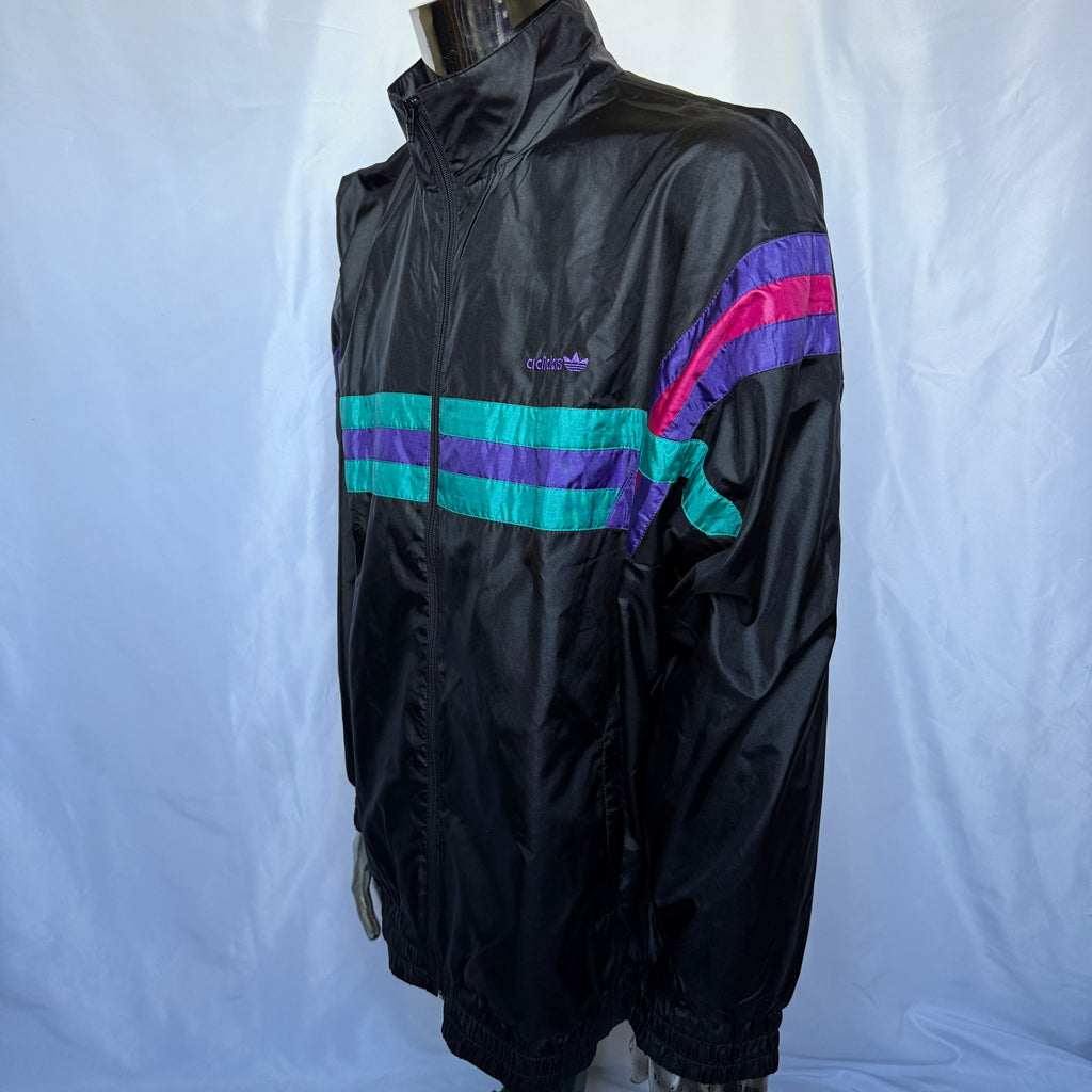 Adidas Originals Windbreaker – 80er / 90er Vintage - Größe XL