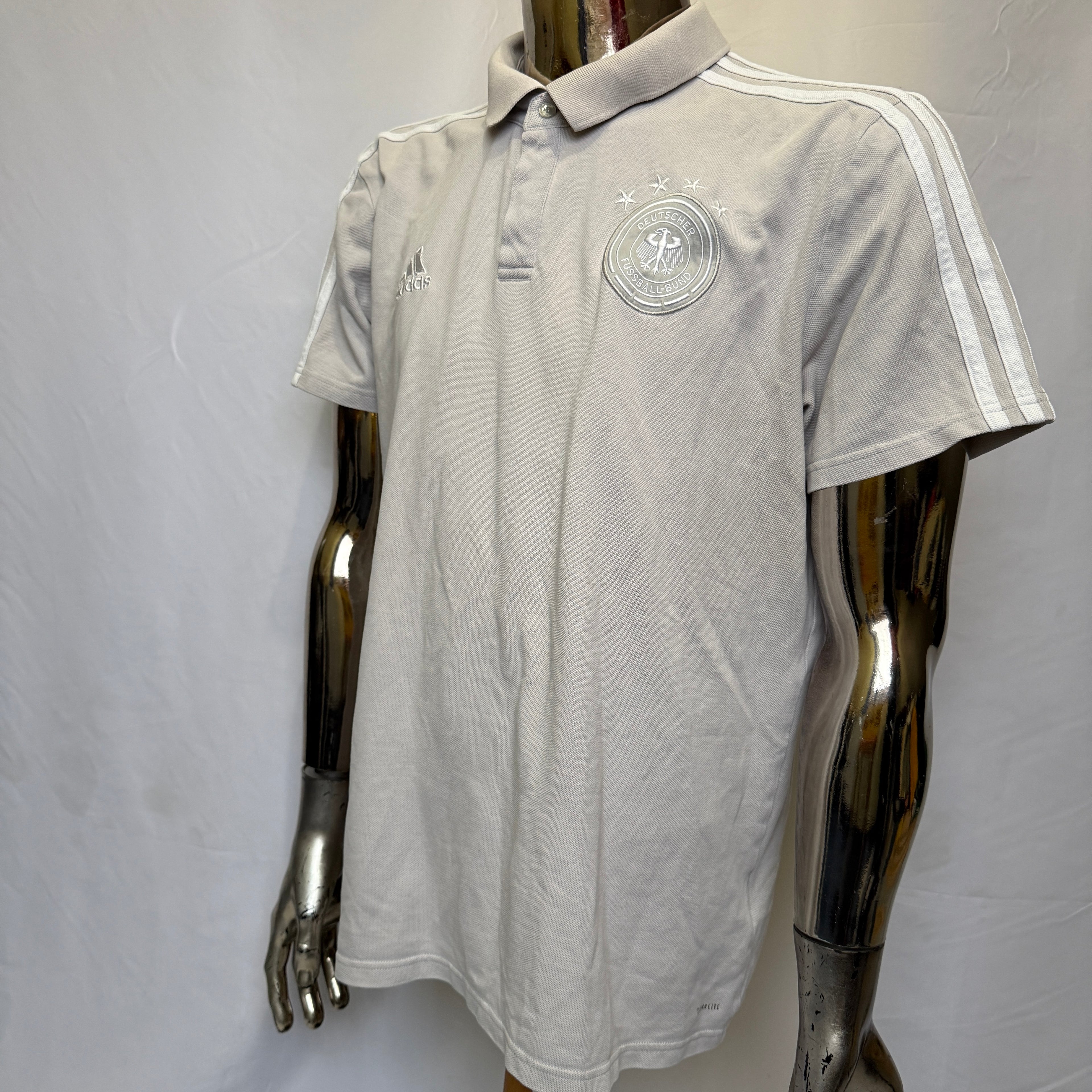 adidas DFB Deutschland Polo Shirt / Polohemd – 4 Sterne – Gr. XL