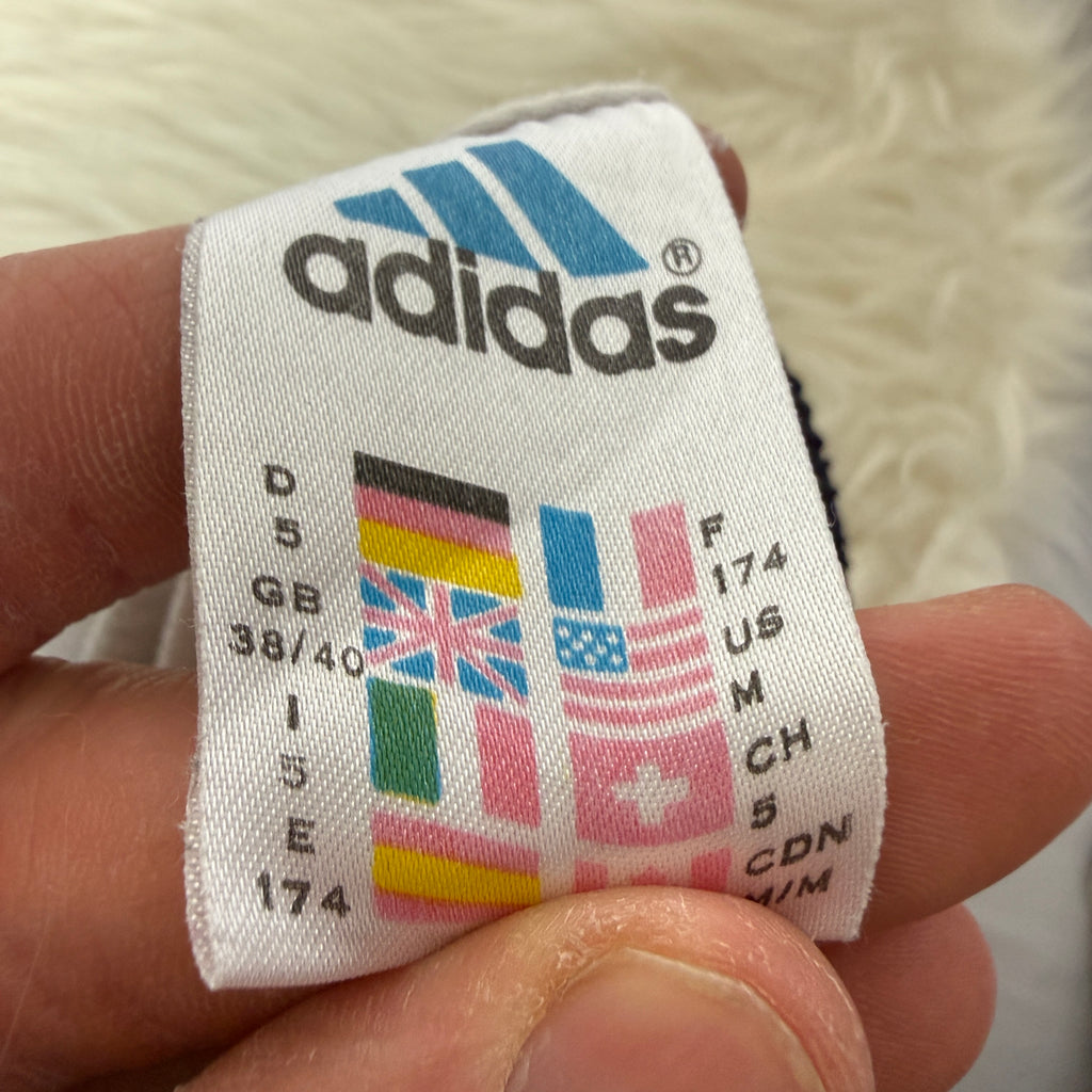 adidas 90er Vintage Trackpants / Jogginghose – Zip Leg – Y2K – Gr. M