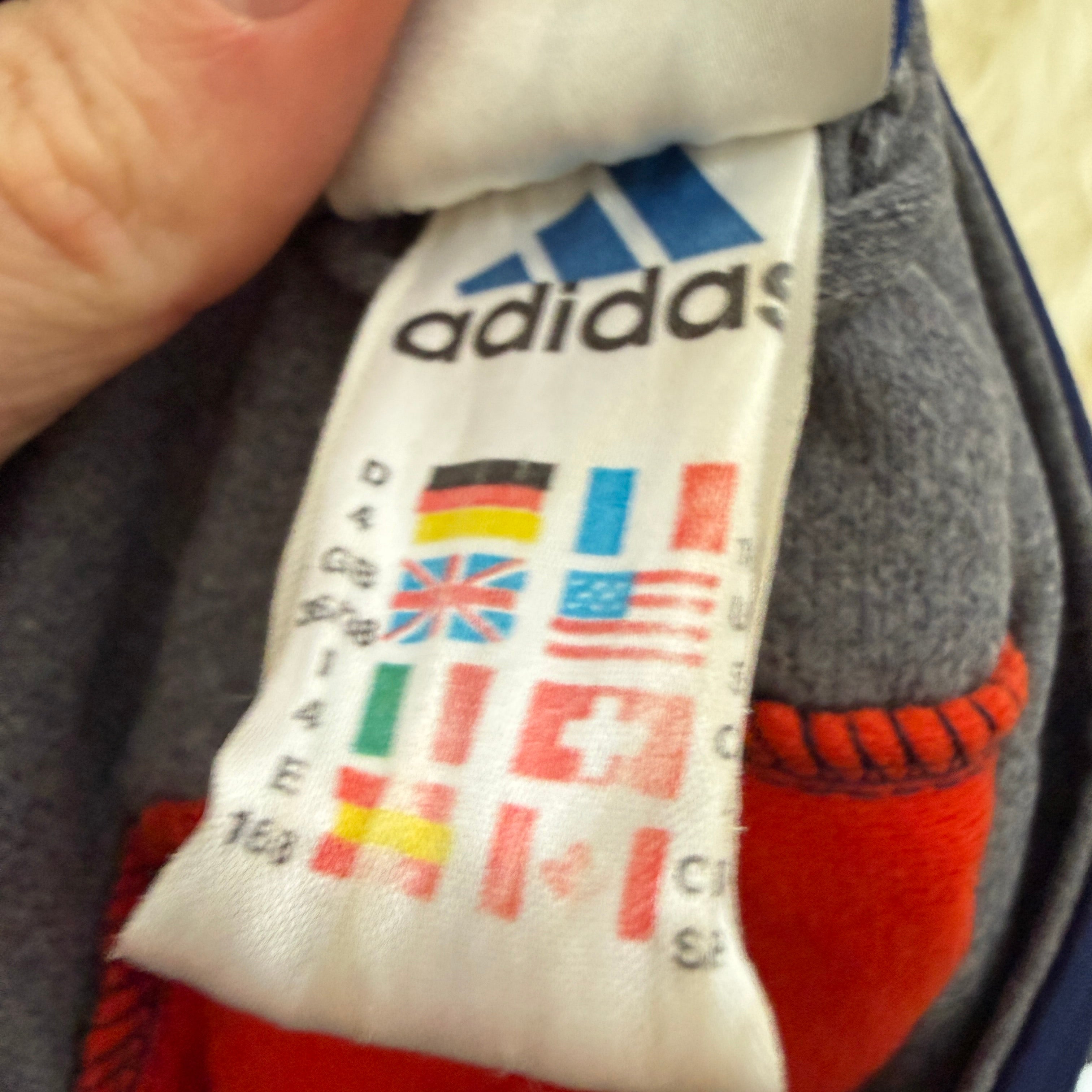 adidas 90er Vintage Jacke Windbreaker – Gr. M