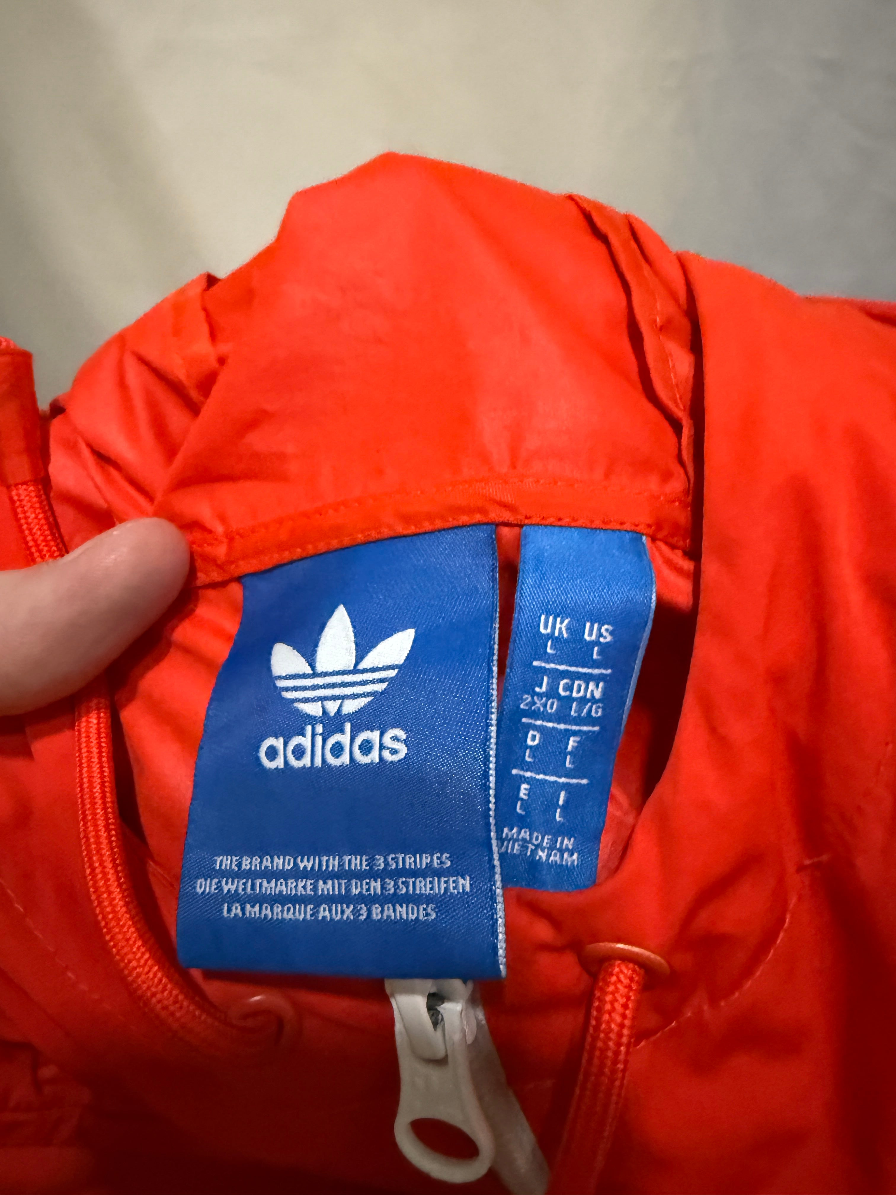 Adidas Originals Windbreaker / leichte Jacke – Größe L