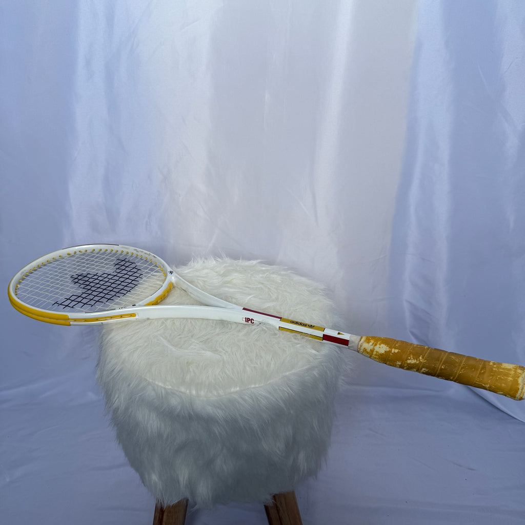 Adidas IPC Graphite Kevlar Squashschläger – 80s Vintage mit Originalhülle
