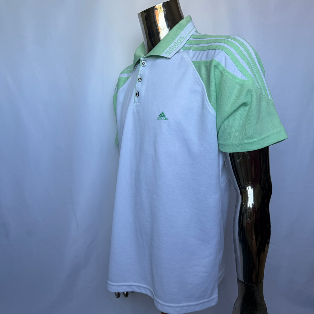 Adidas Equipment Polo Shirt – 90er Jahre Vintage – Größe L