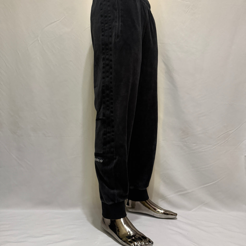 adidas Velour / samt Jogginghose / Trainingshose – Gr. M