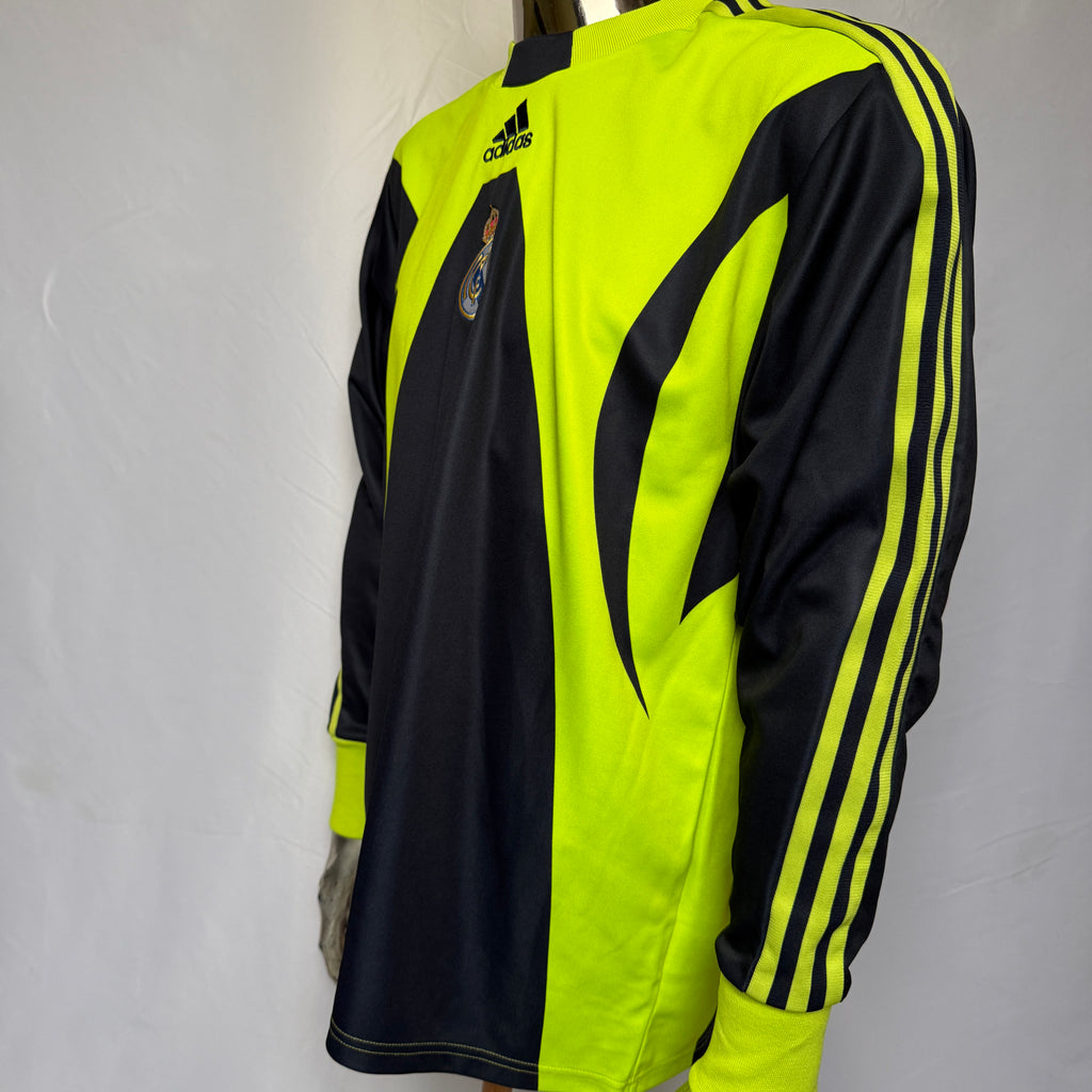adidas 90er Vintage Real Madrid Torwart Trikot - selten – Gr. M