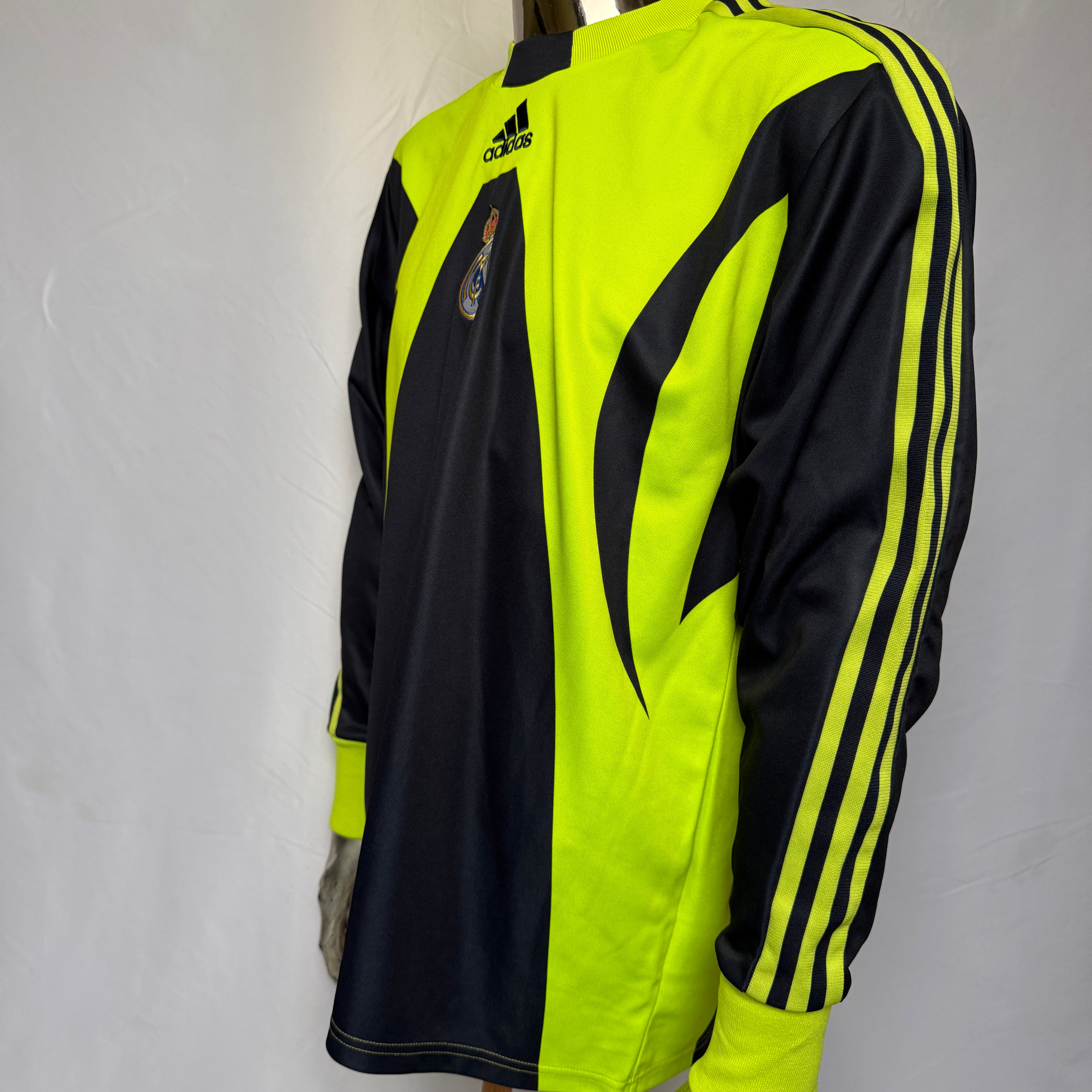 adidas 90er Vintage Real Madrid Torwart Trikot - selten – Gr. M