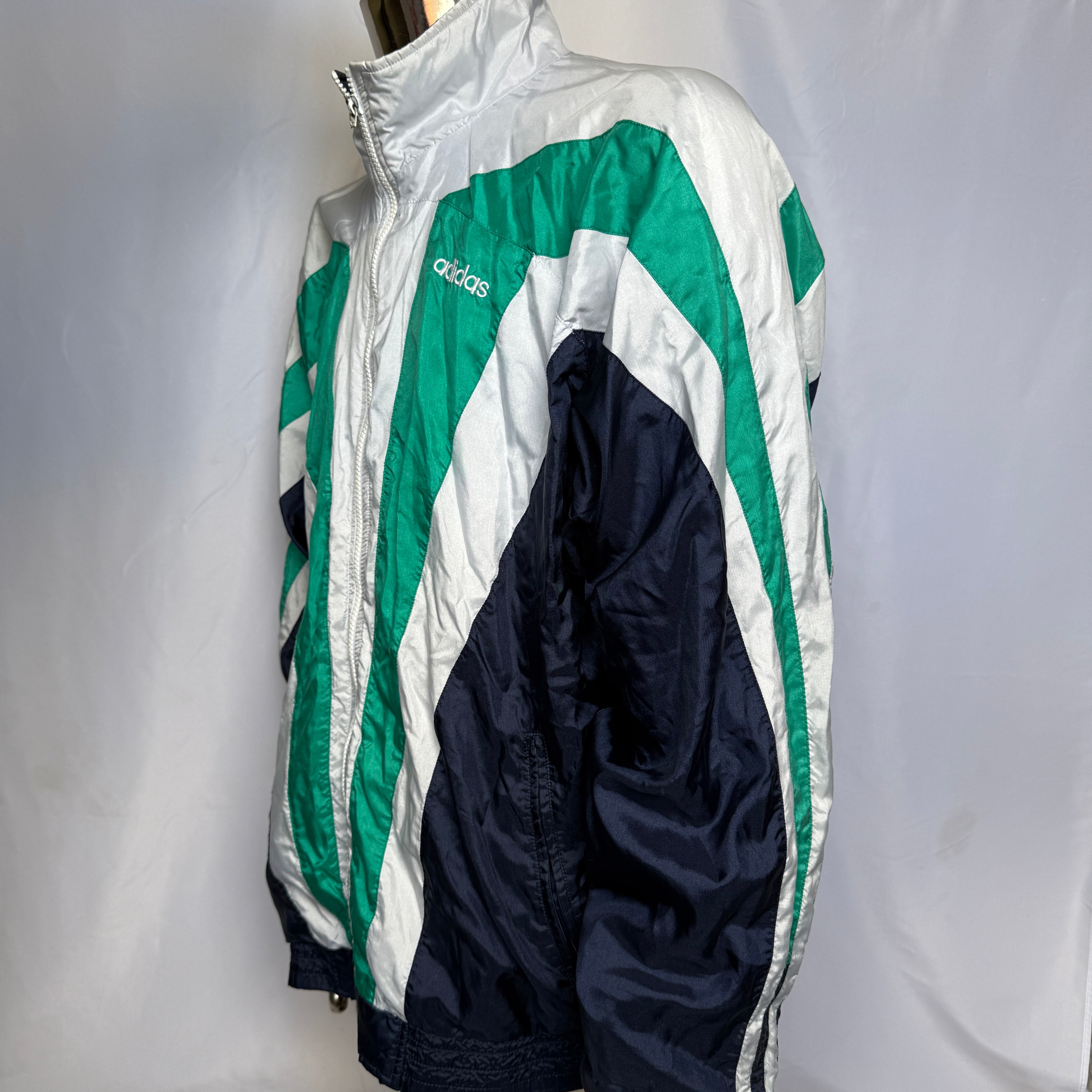 adidas 90er Vintage Track Jacket /Windbreaker / Jacke – Gr. L
